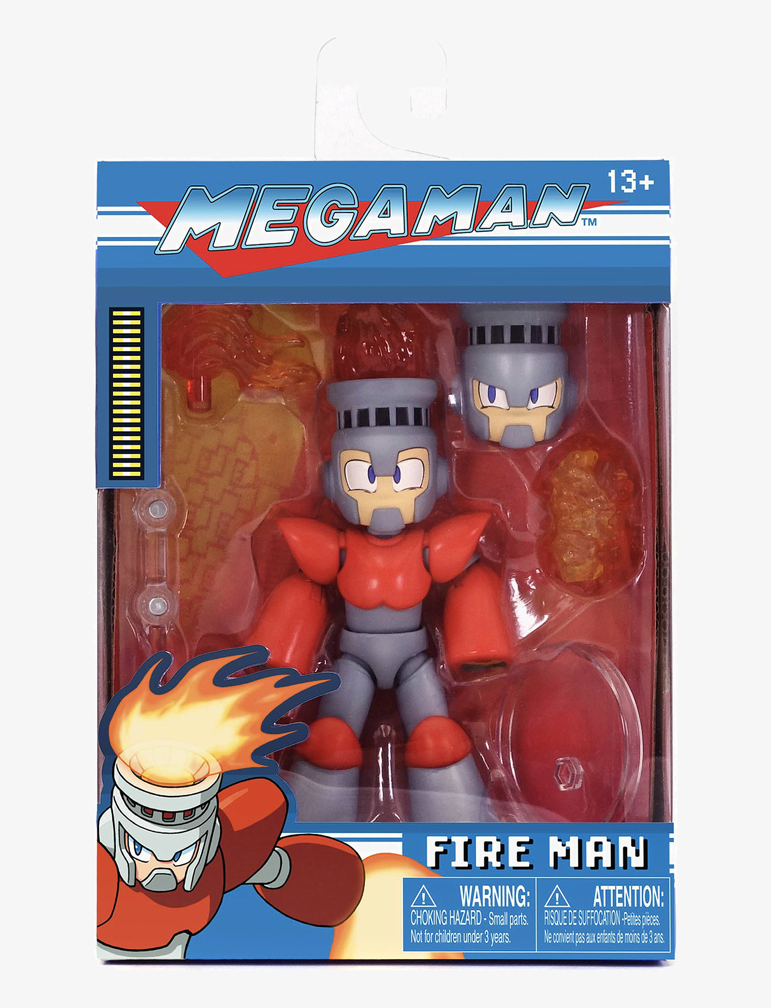 Jada Toys - Jada Toys Mega Man Fire Man Figur - leksakssets & figurer - multi coloured - 2