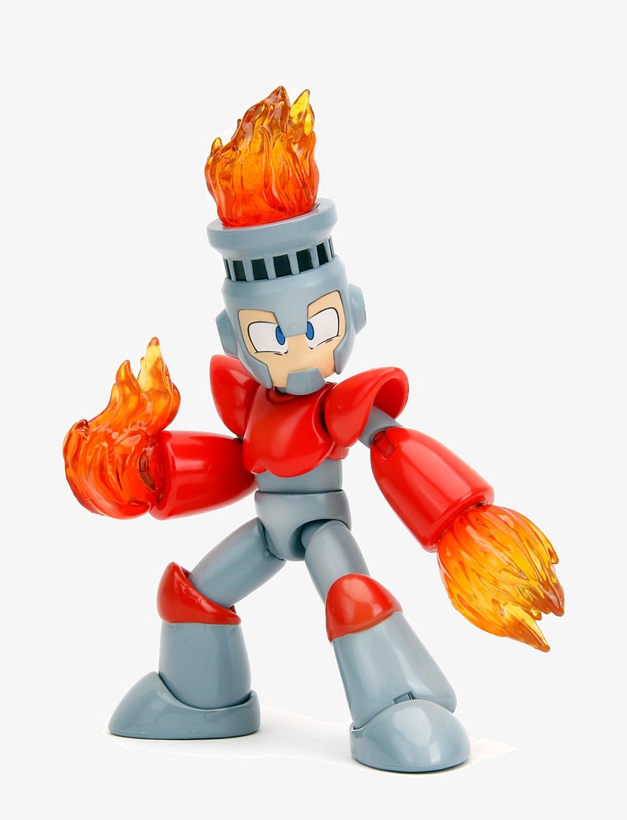 Jada Toys - Jada Toys Mega Man Fire Man Figur - action-figuren - multi coloured - 3