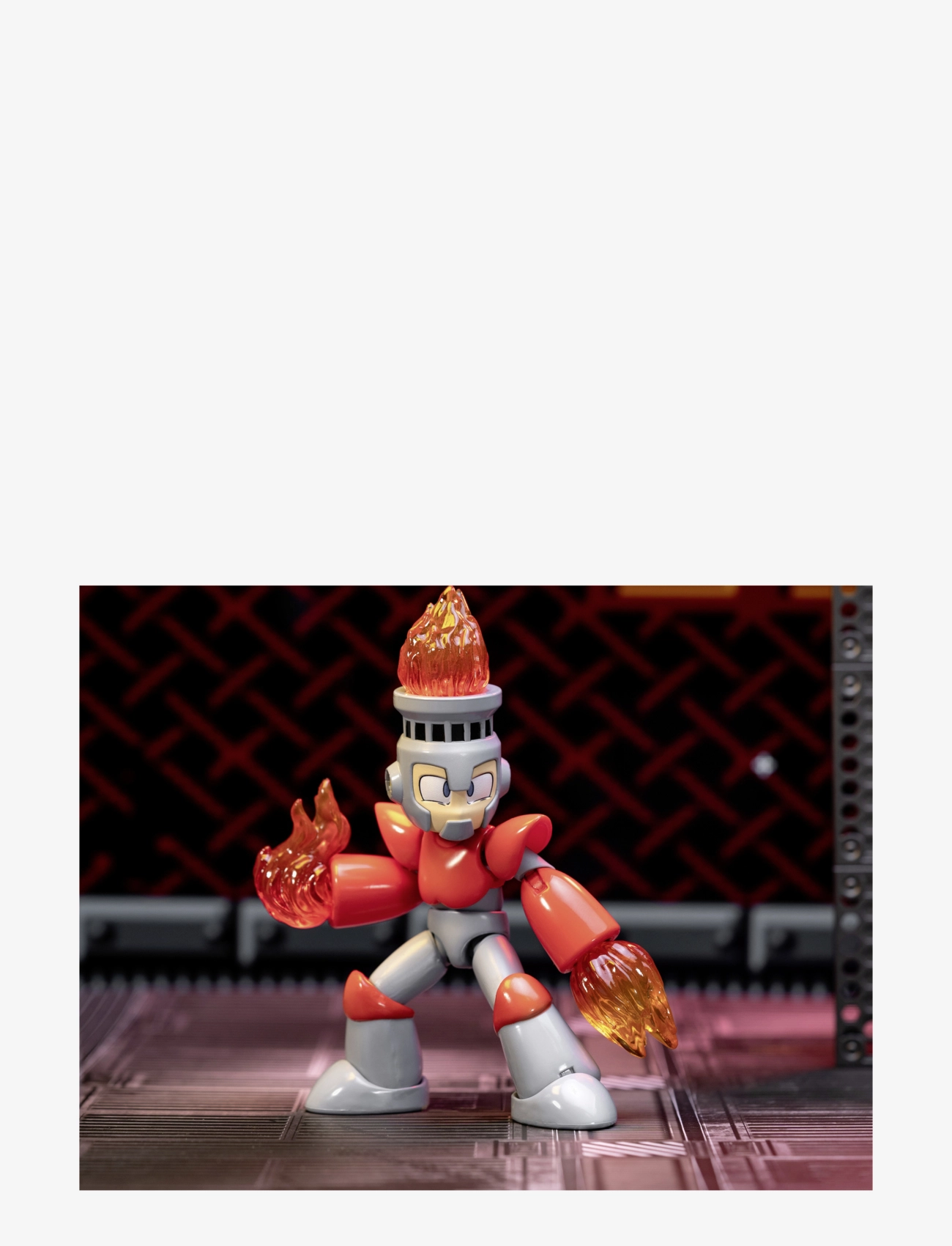 Jada Toys - Jada Toys Mega Man Fire Man Figur - leksakssets & figurer - multi coloured - 5