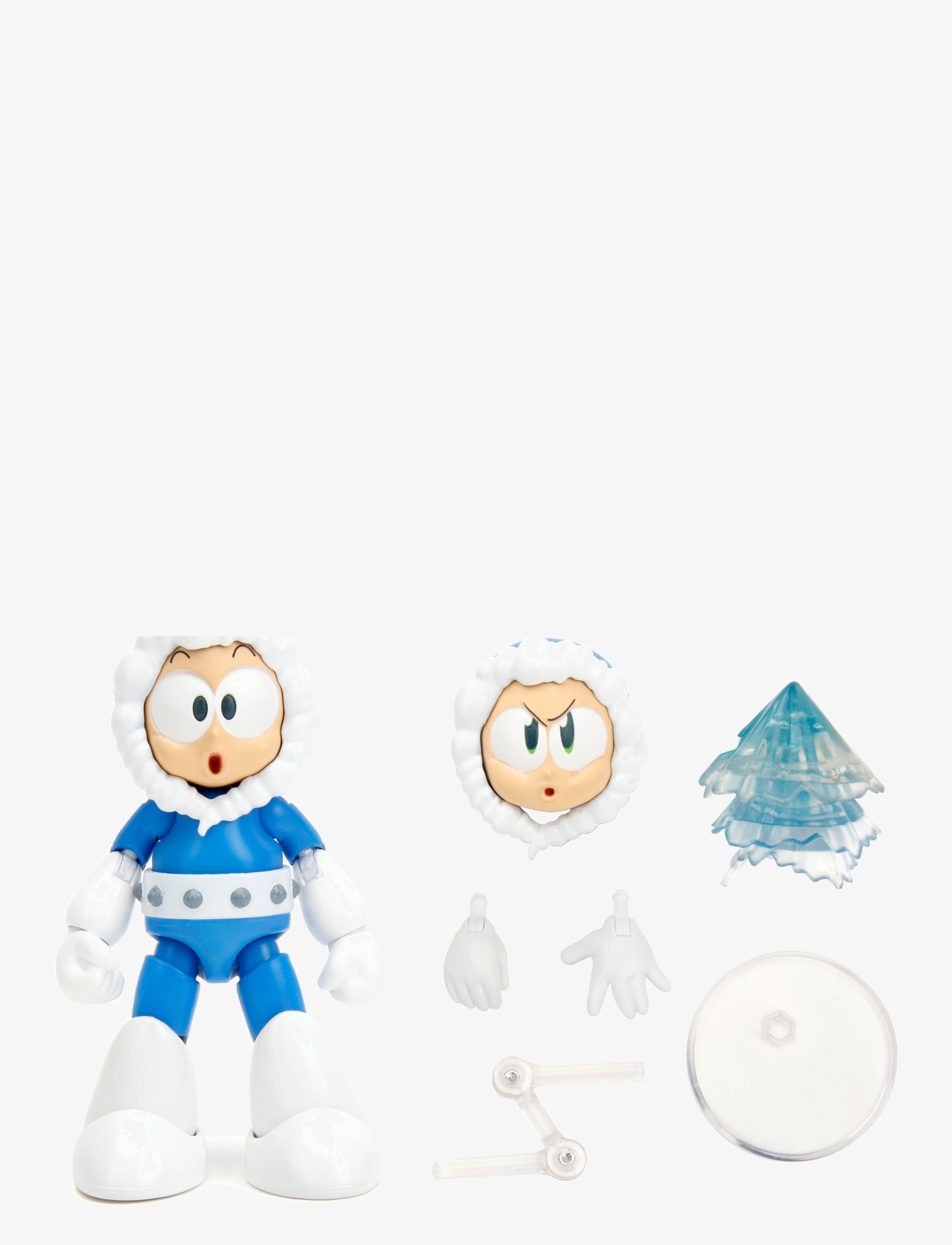 Jada Spielzeug Mega Man Ice Figur, One Size, Playsets & Action Figures, Mehrfarbig/gemustert - Kinder