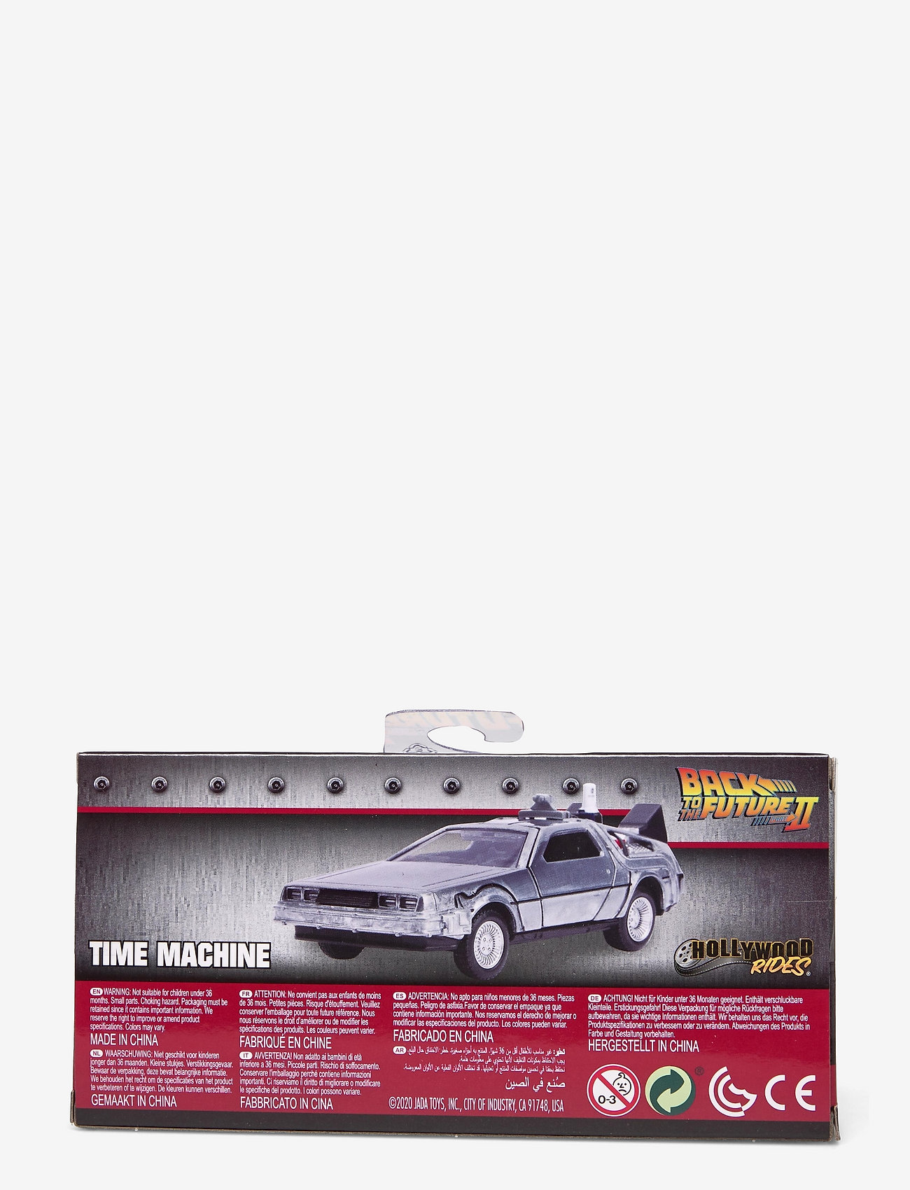 Jada Toys - Time Machine Back to the Future 2 - lägsta priserna - multi coloured - 1