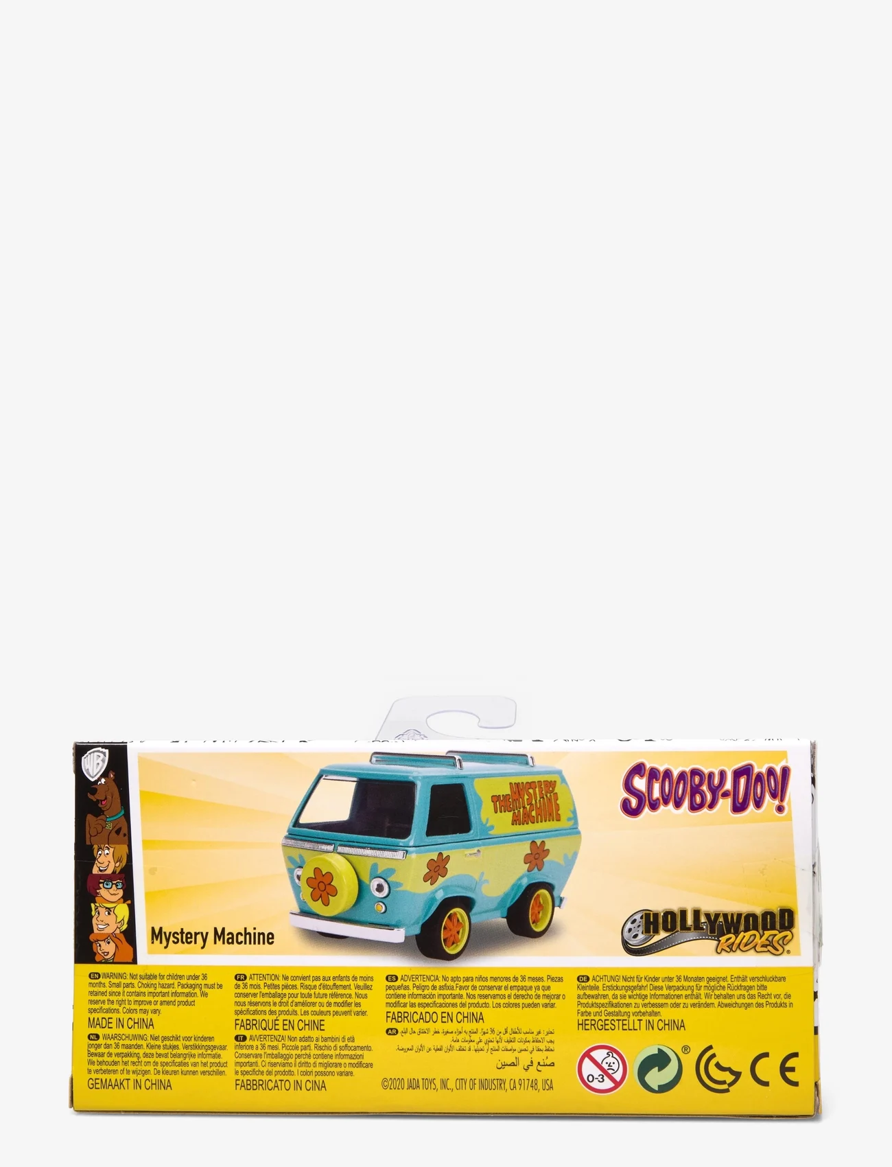 Jada Toys - Scooby Doo Mystery Machine 1:32 - laveste priser - multi coloured - 1
