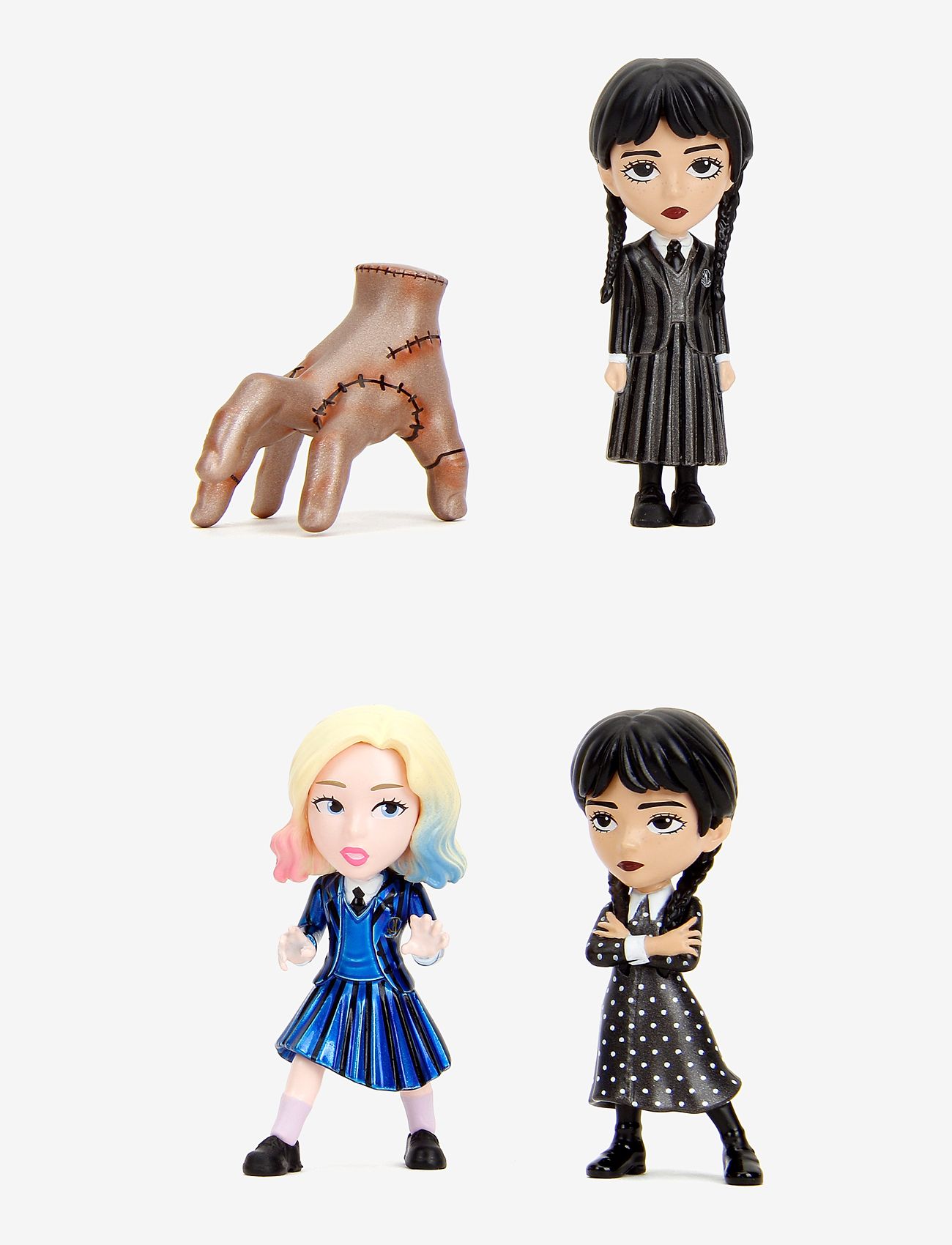 Jada Toys - Wednesday 4-Pack Figures 2,5" - lekset - multi coloured - 2