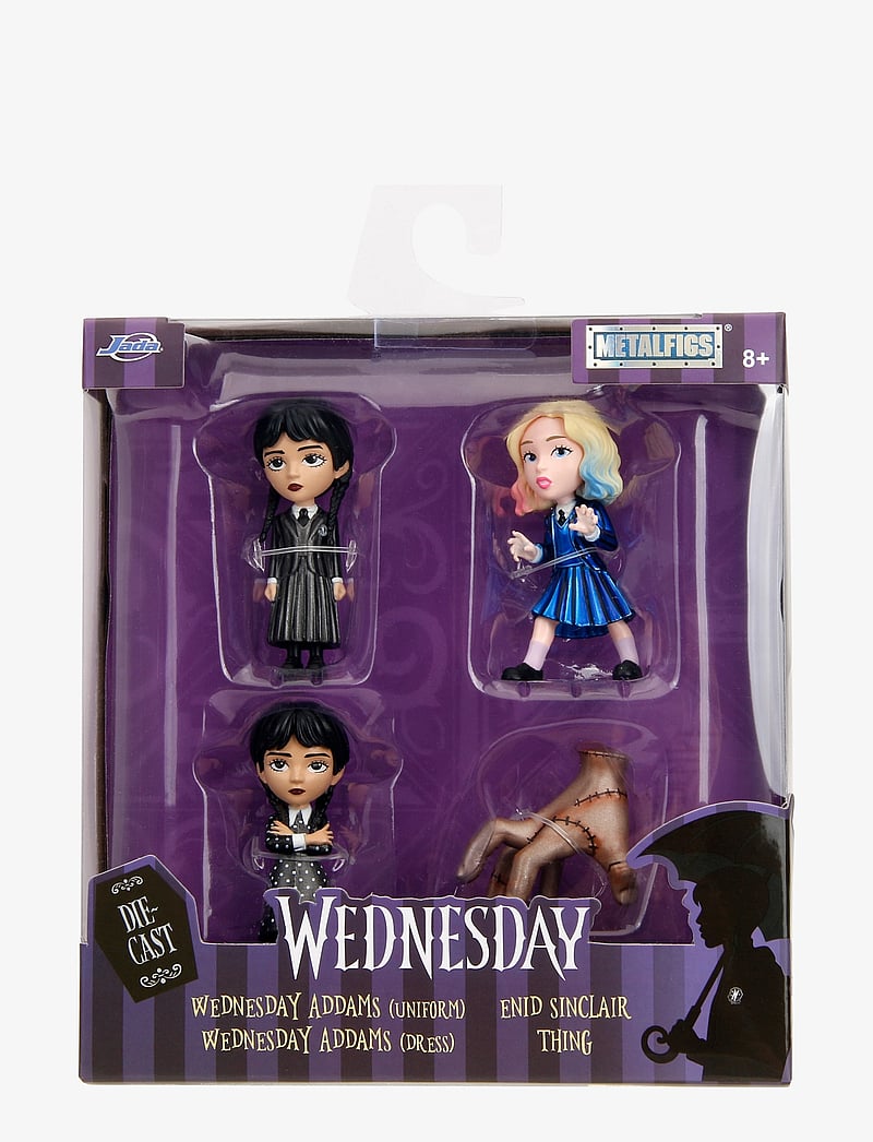 Jada Toys - Wednesday 4-Pack Figures 2,5" - spiel-sets - multi coloured - 3