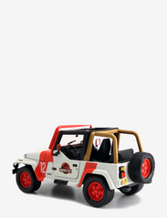 Jada Toys - Jurassic Park 1992 Jeep Wrangler 1:24 - lekebiler - white - 7