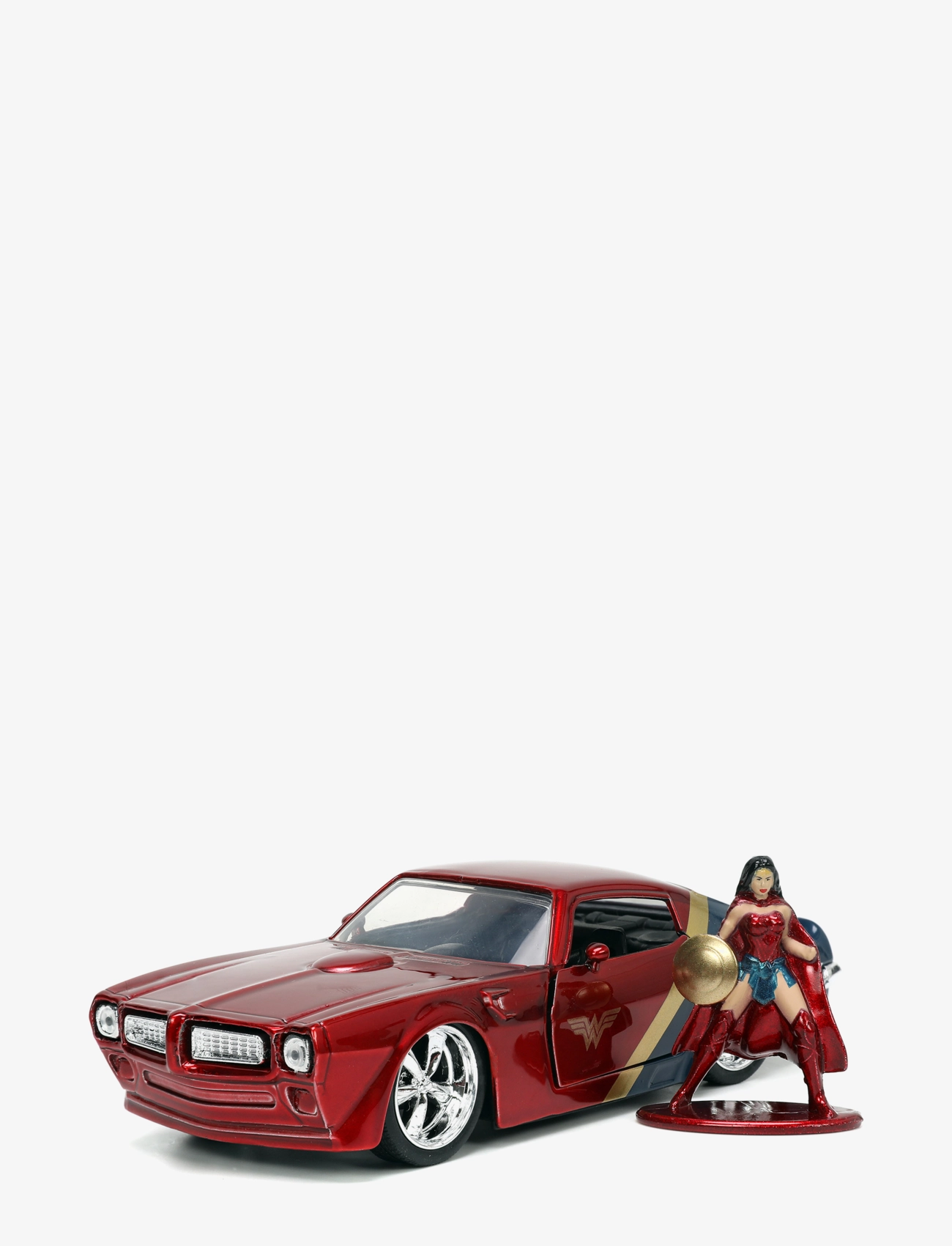 Jada Toys Wonder Woman 1972 Pontiac Firebird 1:32, Børn, Toy Cars, Multi/mønstret, Str: ONE SIZE
