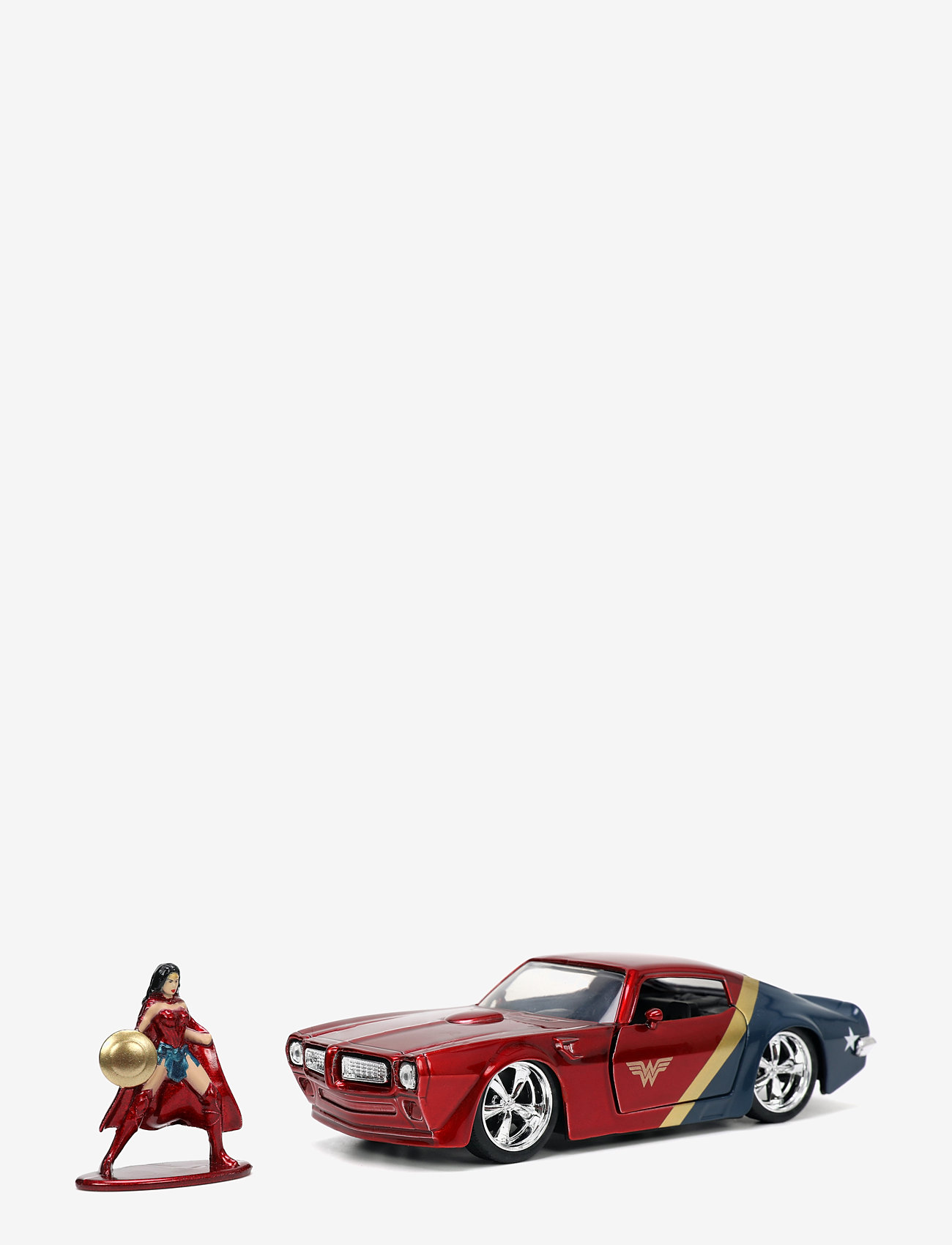 Jada Toys - Wonder Woman 1972 Pontiac Firebird 1:32 - legetøjsbiler - blue - 2