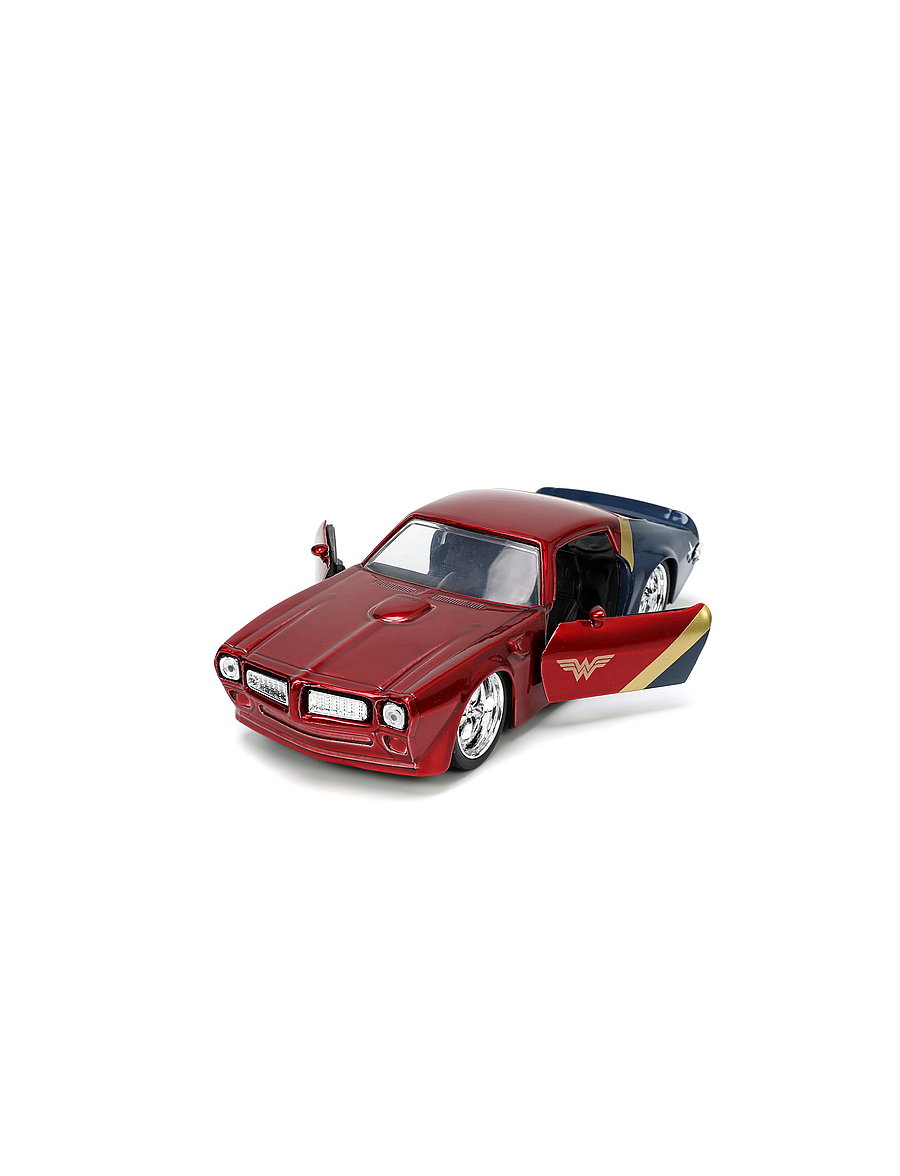 Jada Toys - Wonder Woman 1972 Pontiac Firebird 1:32 - spielzeugautos - blue - 0