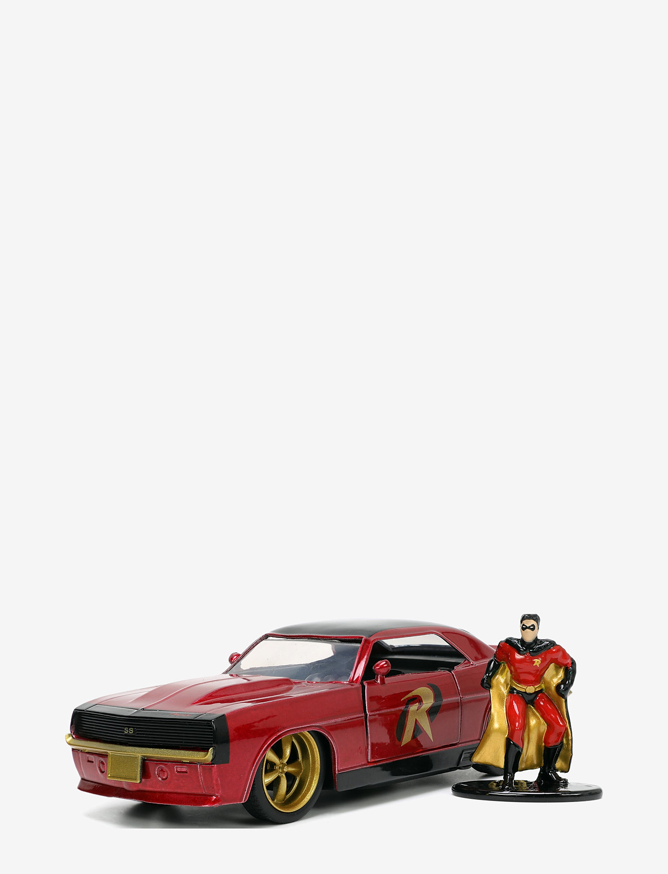 Jada Toys - DC Comics Robin med 1969 Chevy Camaro 1:32 - de laveste prisene - red - 0