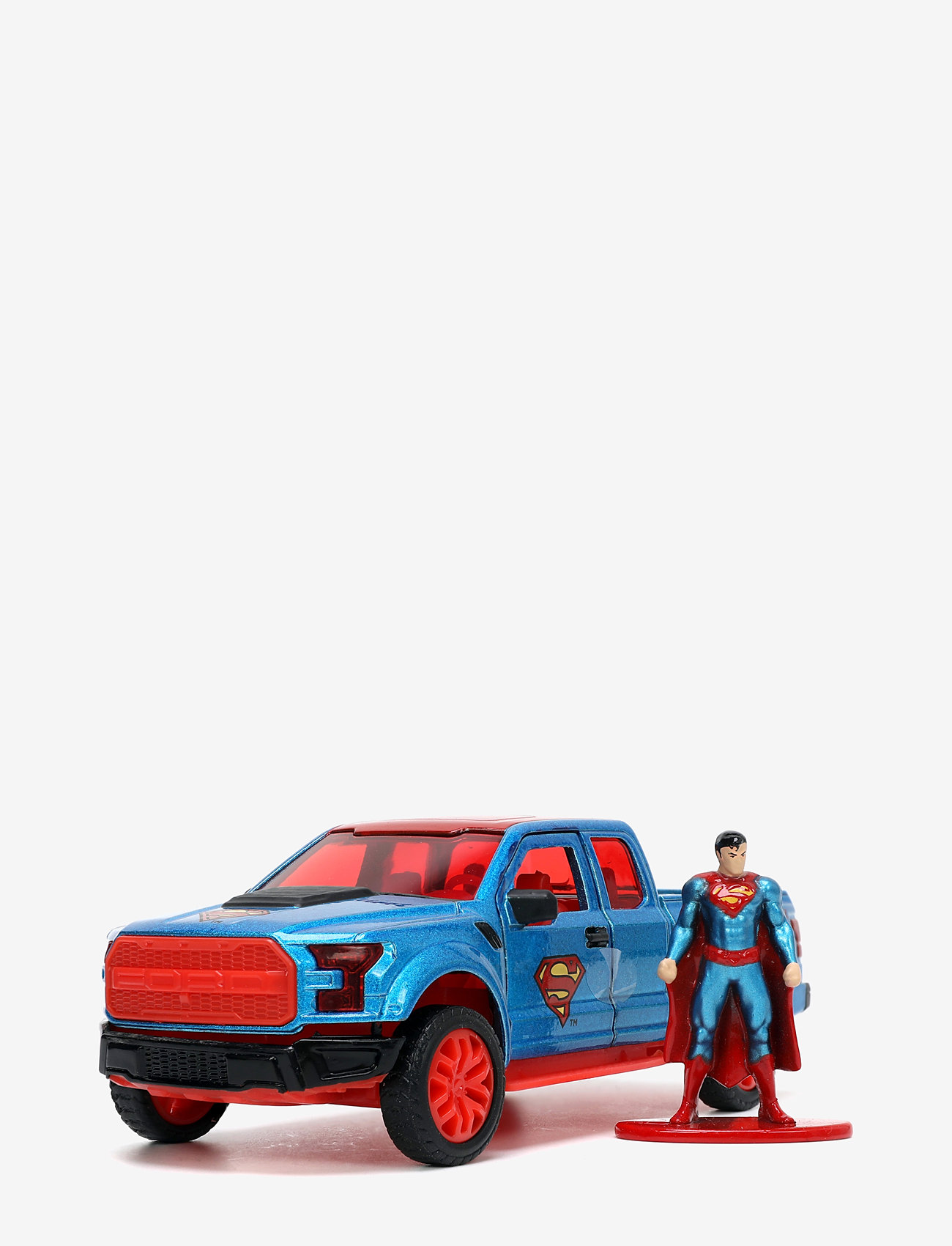 Jada Toys - Superman 2018 Ford F 150 Raptor 1:32 - laveste priser - blue - 0