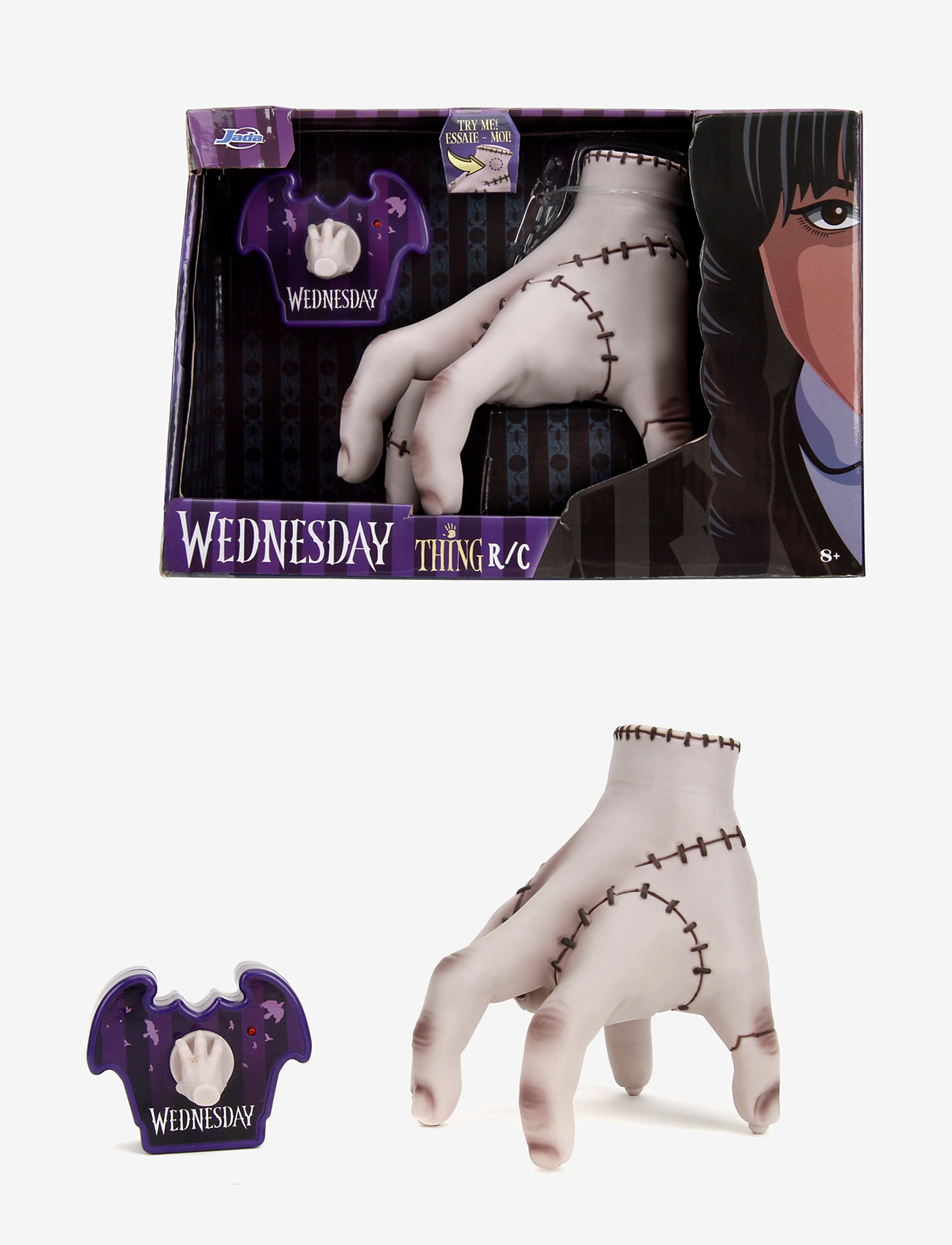 Jada Toys - Jada Toys Wednesday Thing, Radio Controlled Hand, 18 cm - multi coloured - 2