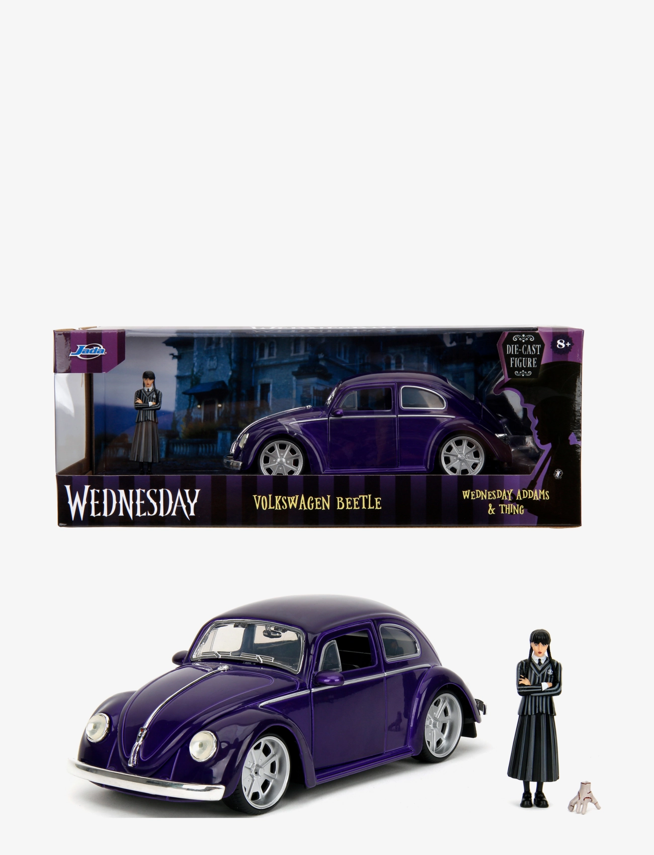 Jada Toys - Jada Toys Wednesday Volkswagen Beetle Car 1:24 - ensembles de jeux - blue - 2