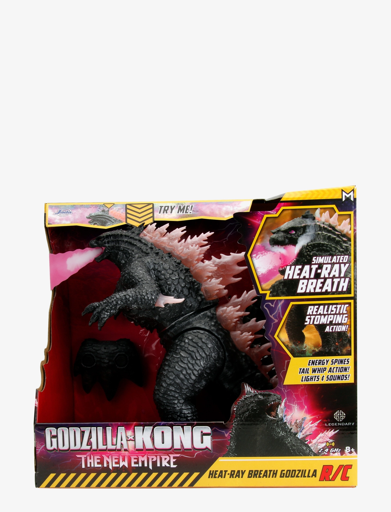 Jada Toys - Jada Toys Radio Controlled Walking Godzilla 1:12 - black - 1