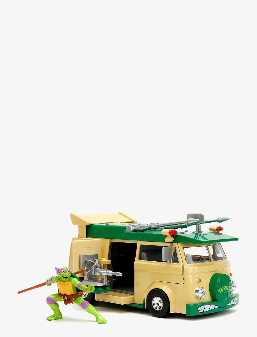 Jada Toys - Turtles Party Wagon 1:24 - veiksmo figūrėlės - yellow - 1