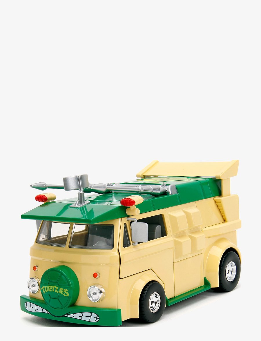 Jada Toys - Turtles Party Wagon 1:24 - veiksmo figūrėlės - yellow - 5