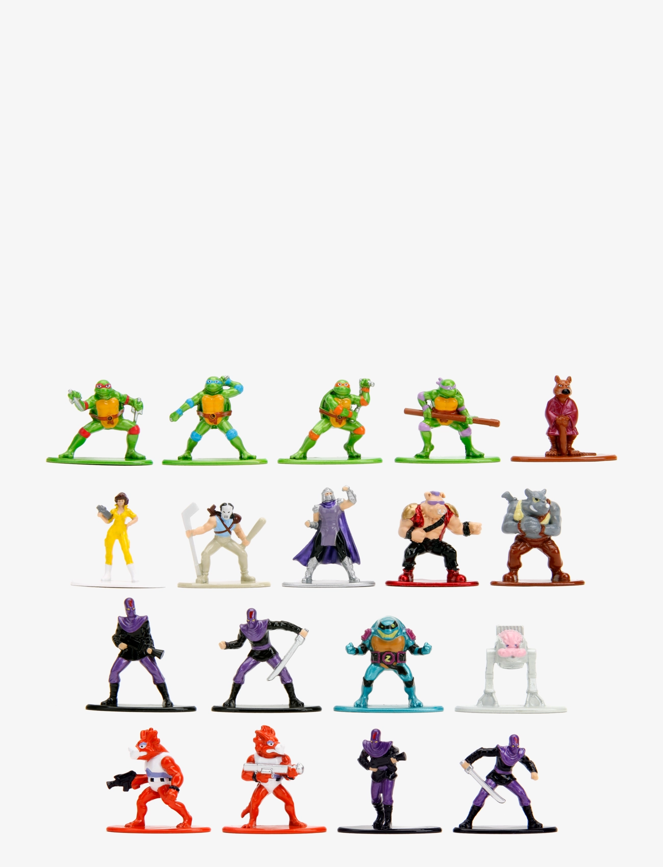 Jada Toys - Turtles Multi Pack Nano Figures,Wave 1 - legetøjsfigurer & sæt - multi coloured - 2