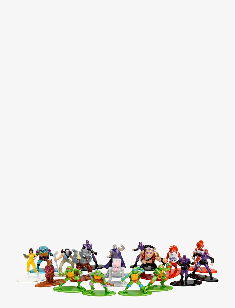 Jada Toys - Turtles Multi Pack Nano Figures,Wave 1 - tegelaskujud - multi coloured - 3