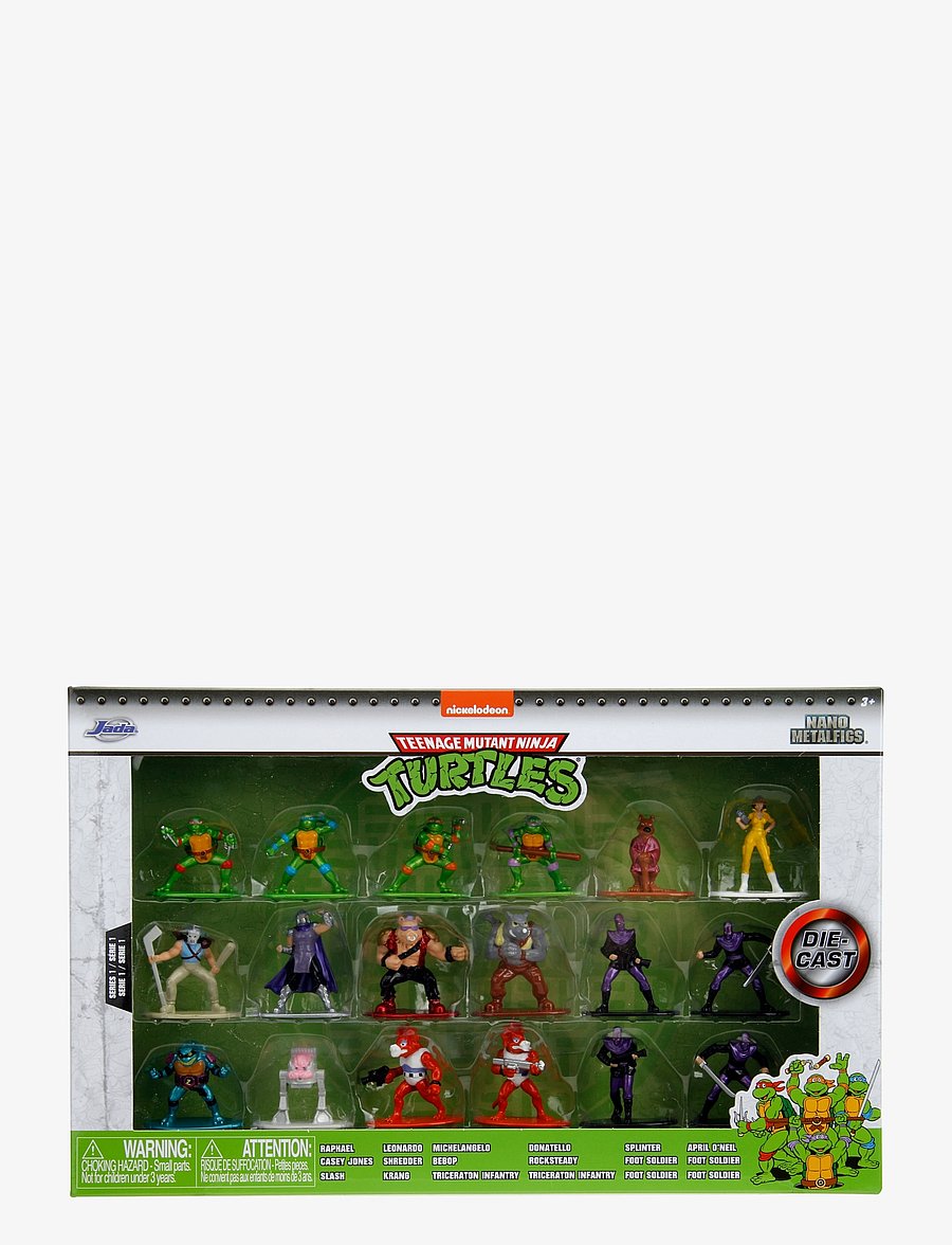 Jada Toys - Turtles Multi Pack Nano Figures,Wave 1 - tegelaskujud - multi coloured - 4