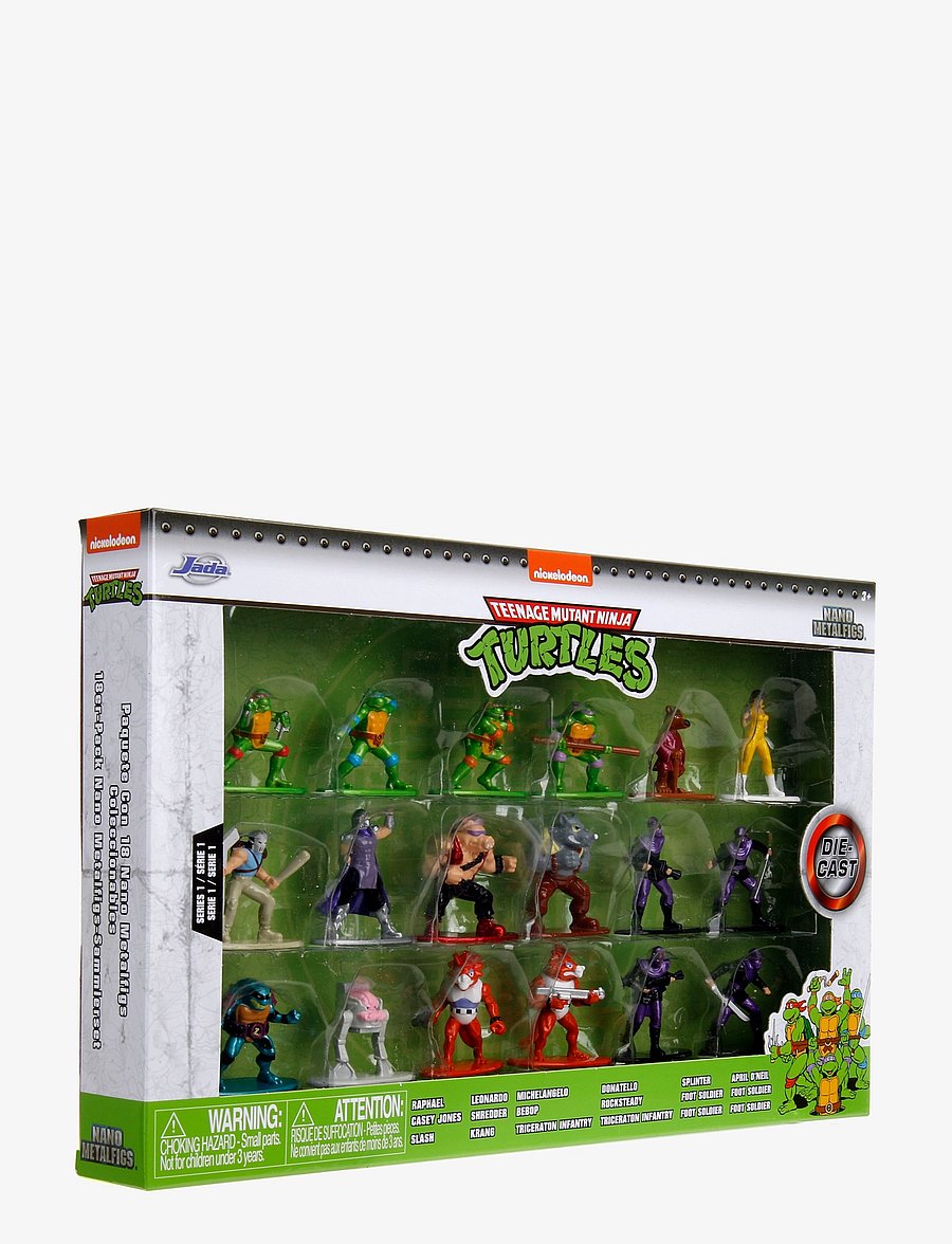 Jada Toys - Turtles Multi Pack Nano Figures,Wave 1 - tegelaskujud - multi coloured - 5
