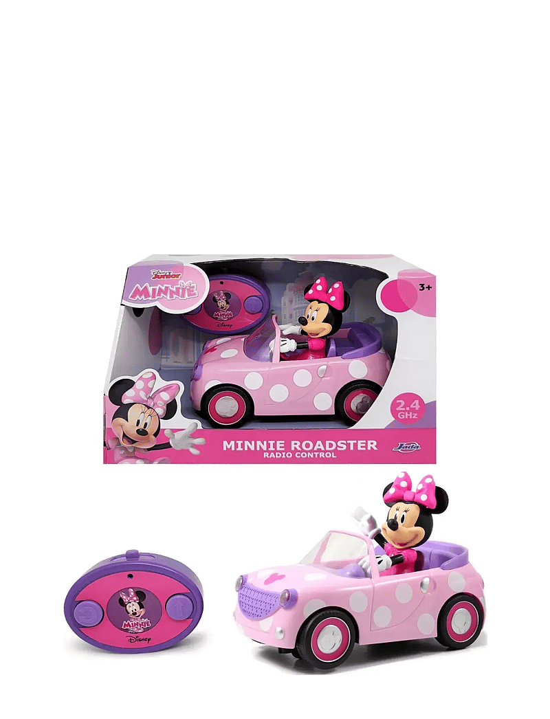 Jada Toys - Radio-controlled Disney Junior Minnie Mouse Sports Car - film- & märchenfiguren - multicolor - 0