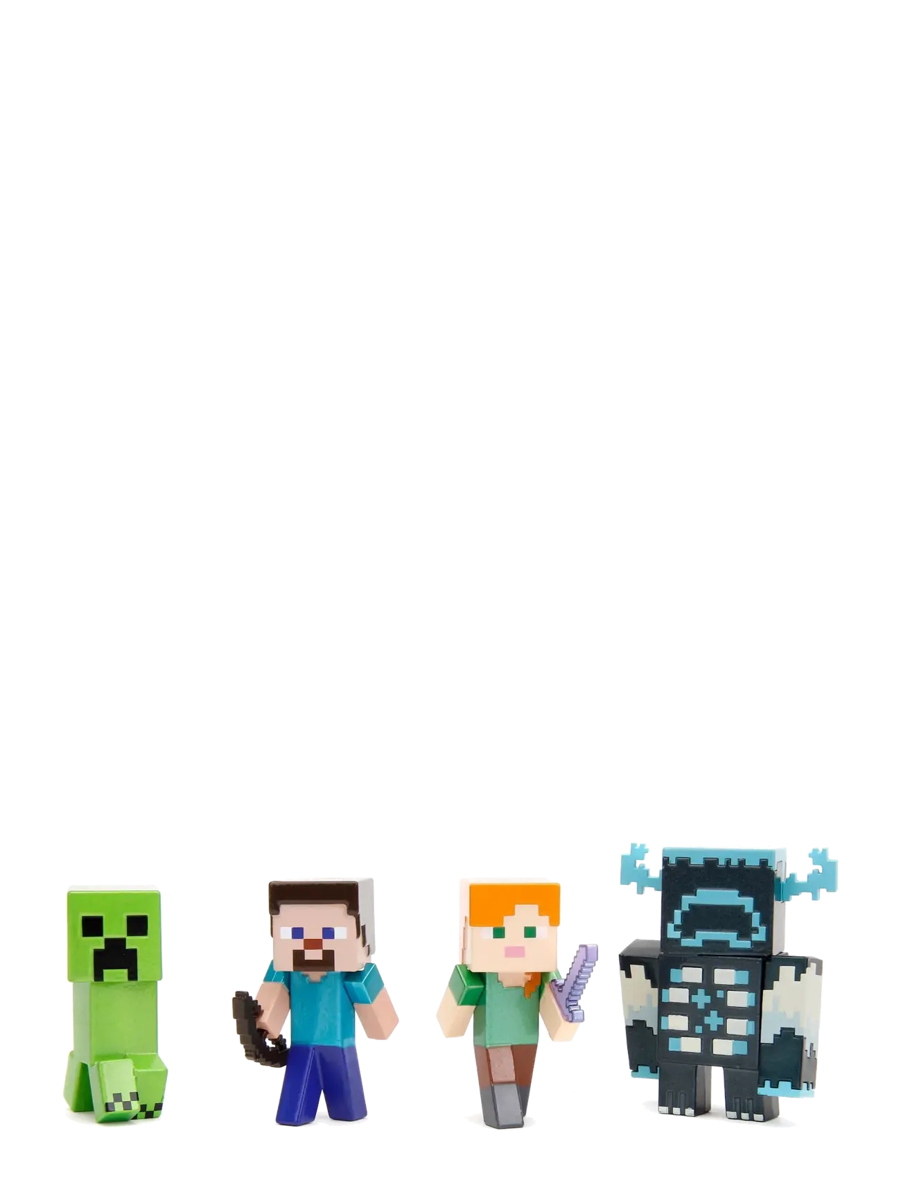 Jada Toys - Minecraft Collector Figure 4-Pack, 6 cm - geschenke unter 50€ - multi coloured - 2