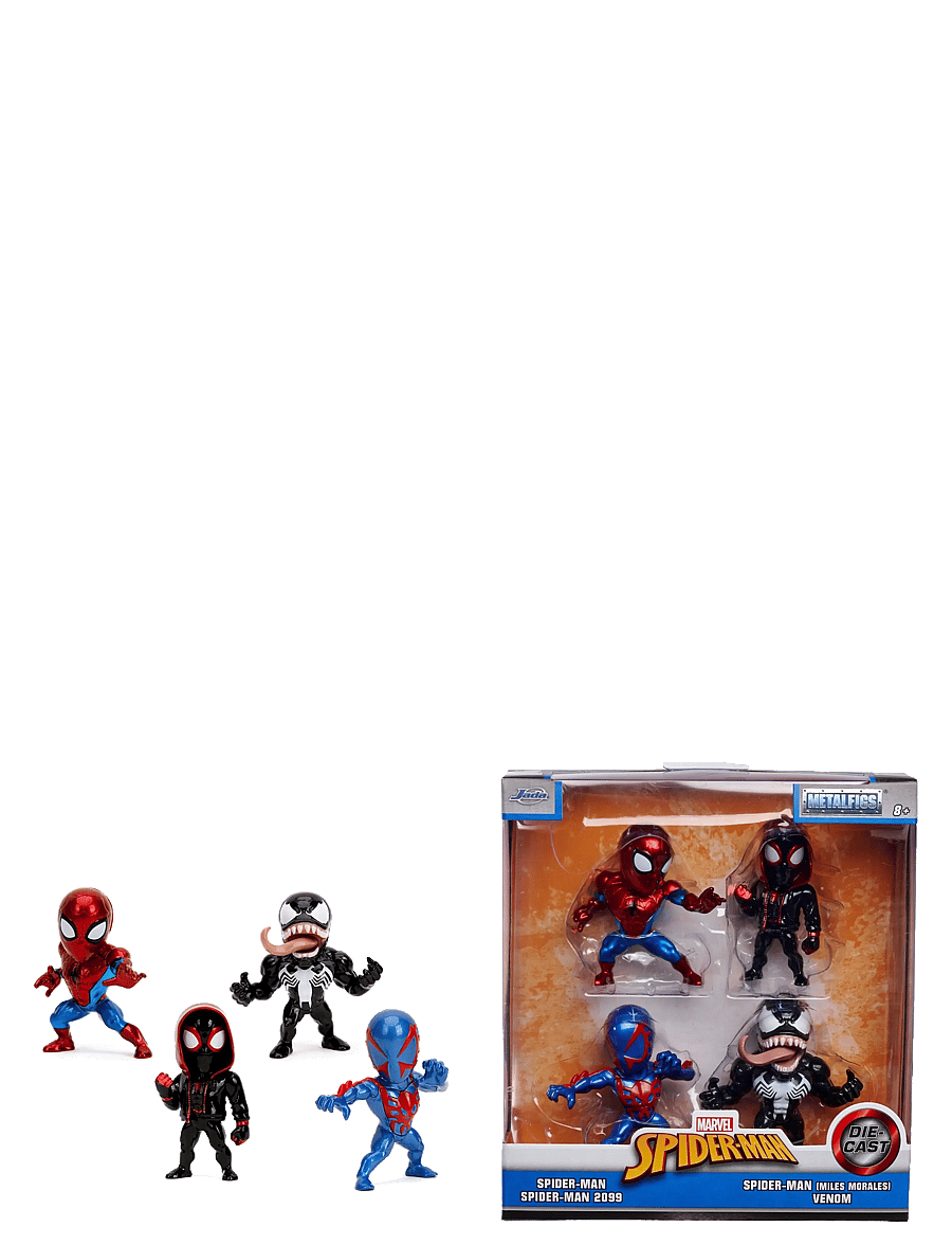 Jada Toys - Marvel Collector Figure 4-pack wave 1, 6cm - mängukomplektid - multicoloured - 0