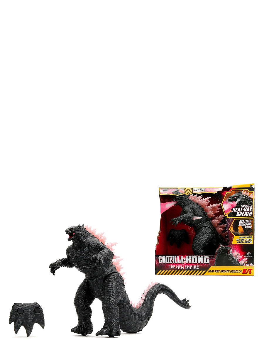 Jada Toys - Jada Toys Radio Controlled Walking Godzilla 1:12 - film- & märchenfiguren - red/blue - 0