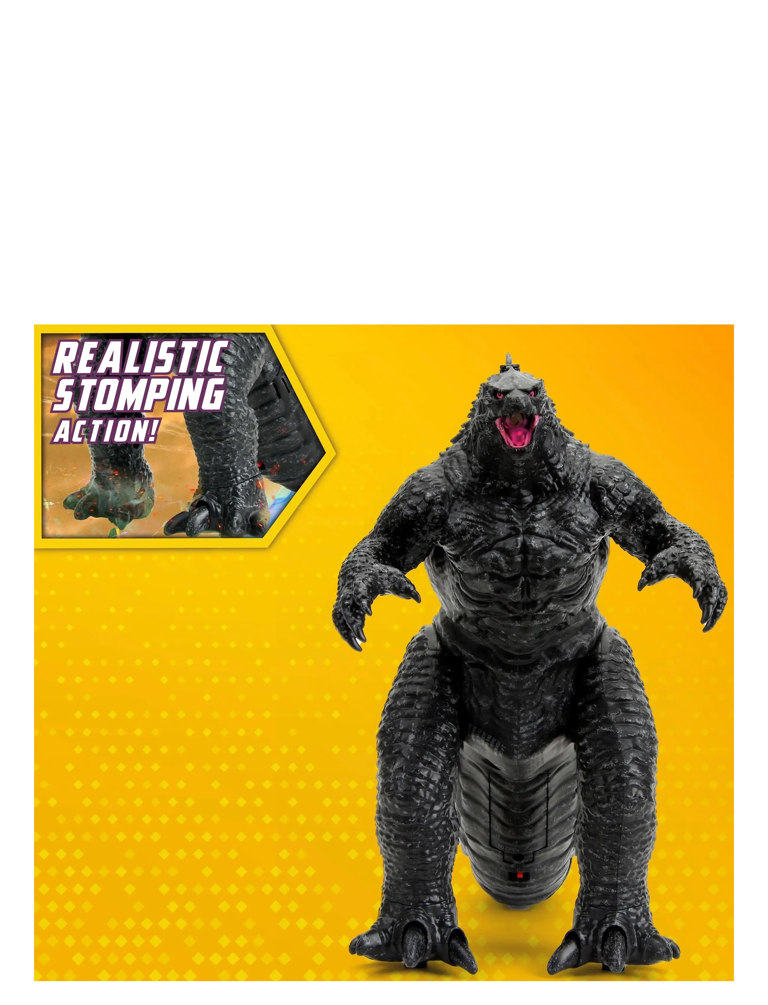 Jada Toys - Jada Toys Radio Controlled Walking Godzilla 1:12 - film- & eventyrsfigurer - red/blue - 3