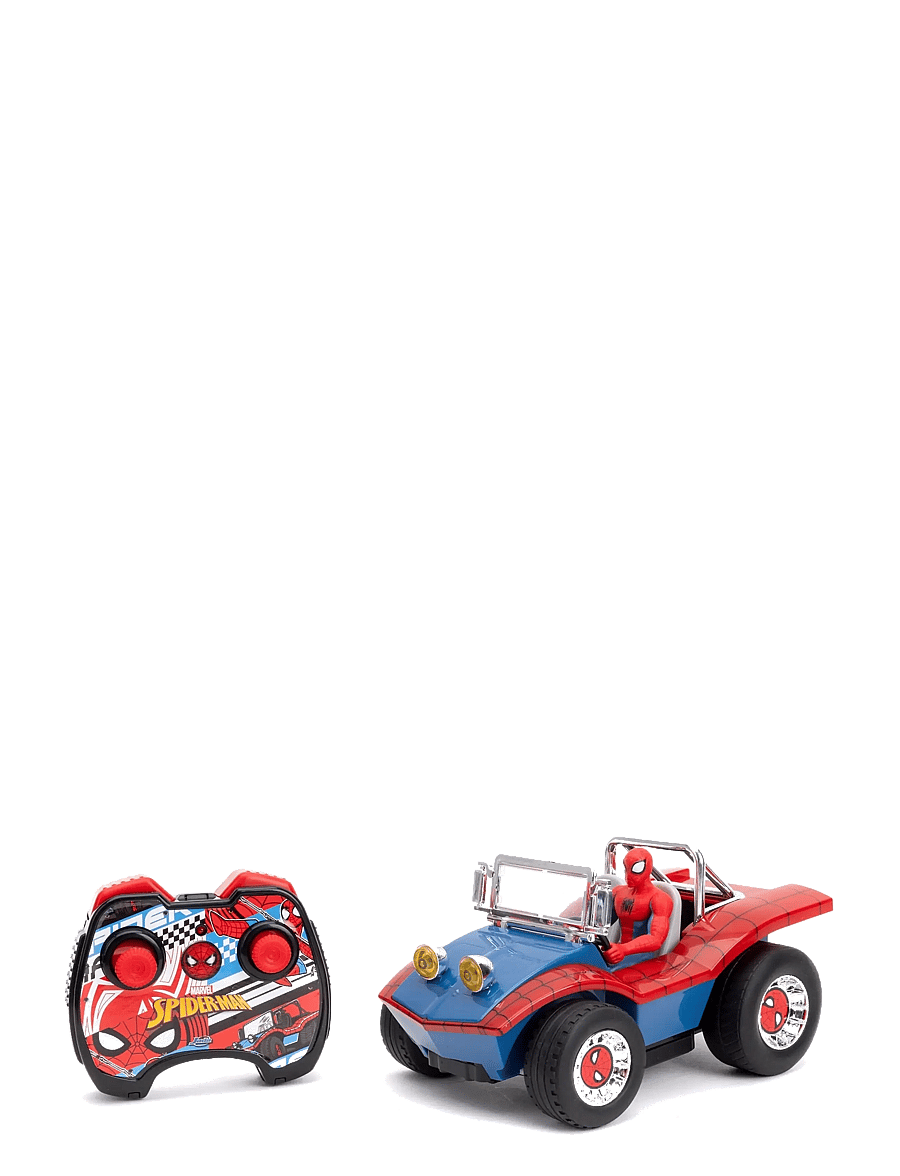 Jada Toys - Marvel Spider-Man RC Buggy 1:24 - puldiga mänguasjad - multicolor - 1