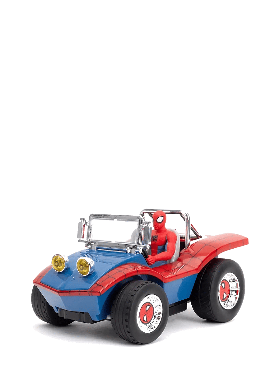 Jada Toys - Marvel Spider-Man RC Buggy 1:24 - puldiga mänguasjad - multicolor - 3