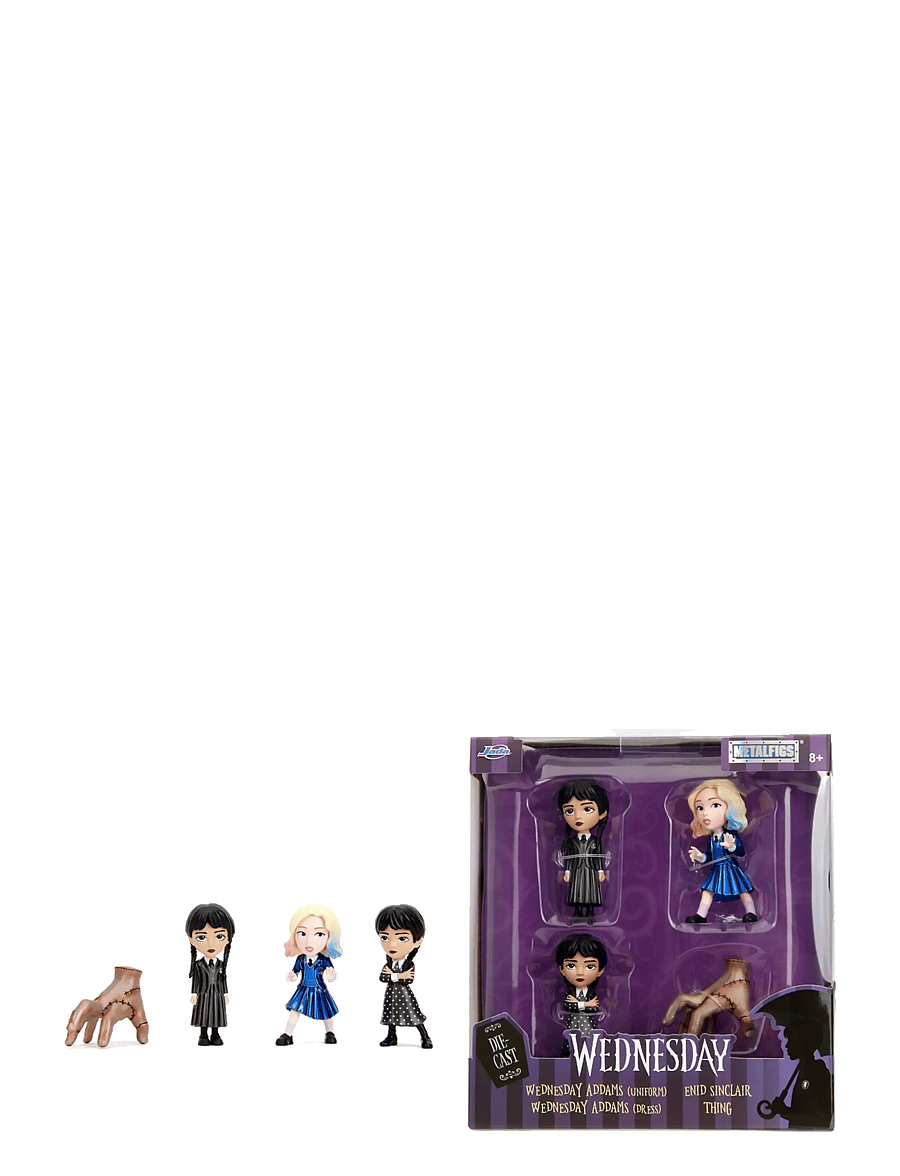 Jada Toys - Wednesday 4-Pack Figures 2,5" - multi coloured - 0