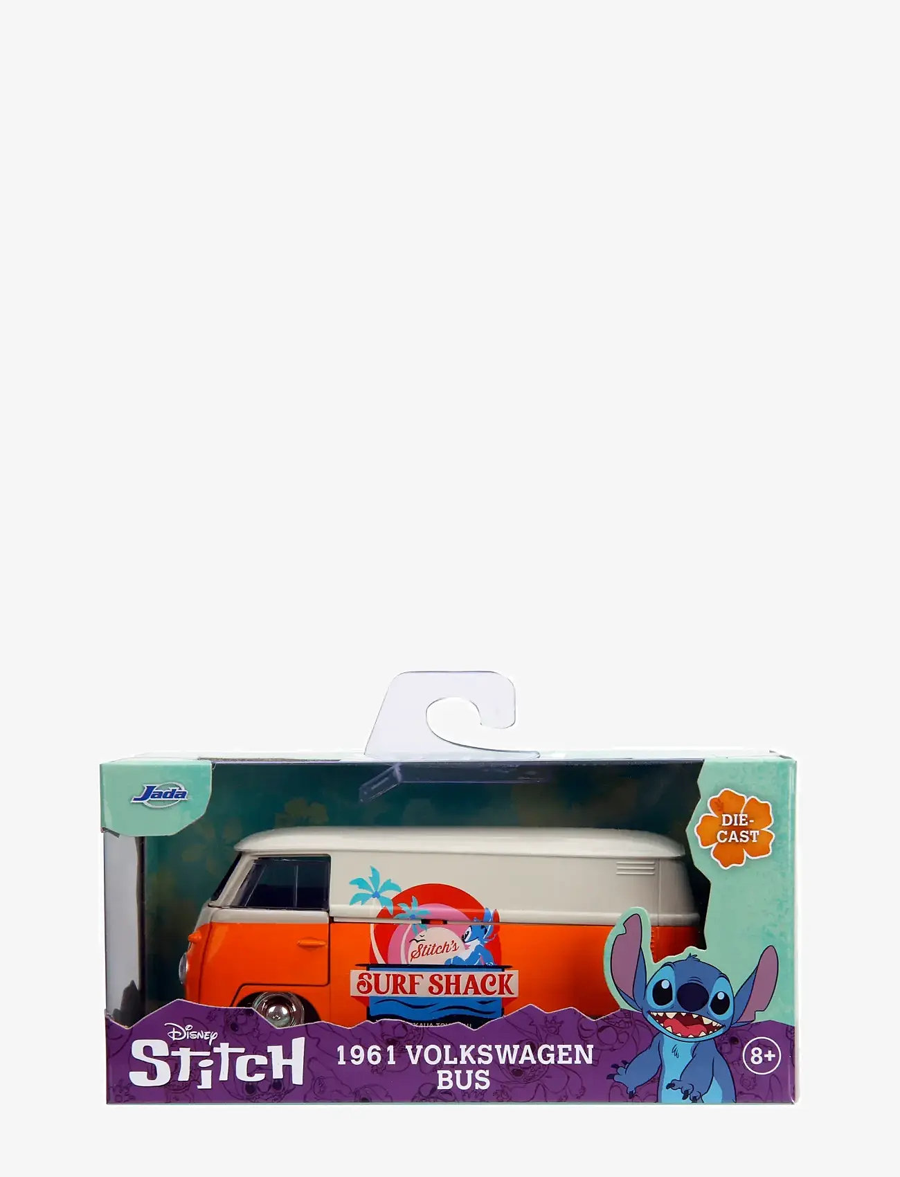 Jada Toys - Stitch 1961 VW Buss 1:32 - toy cars - red - 2