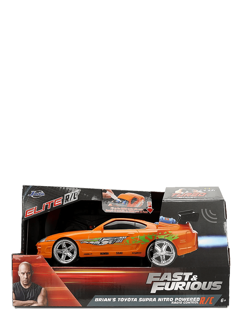 Jada Toys - Fast & Furious Radio Controlled Nitro Powered Vapor 1:24 - ferngesteuertes spielzeug - orange - 2