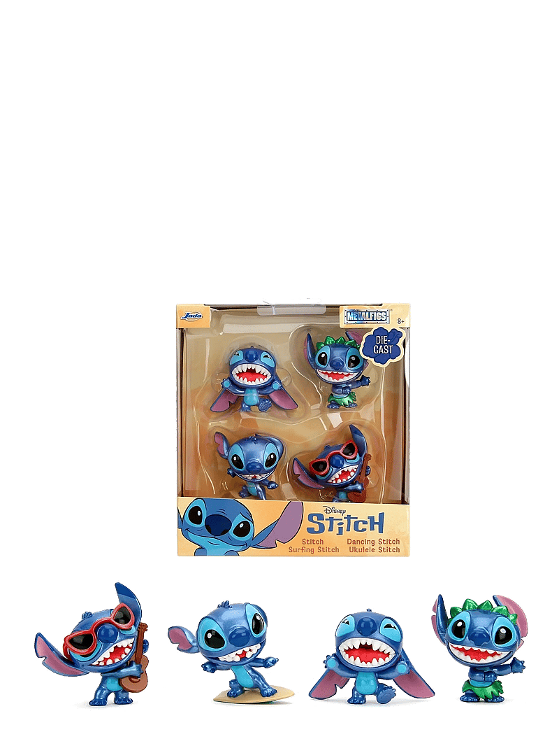 Jada Toys - Stitch Figures 4-Pack 2.5", Wave 2 - action-figuren - multicolor - 0