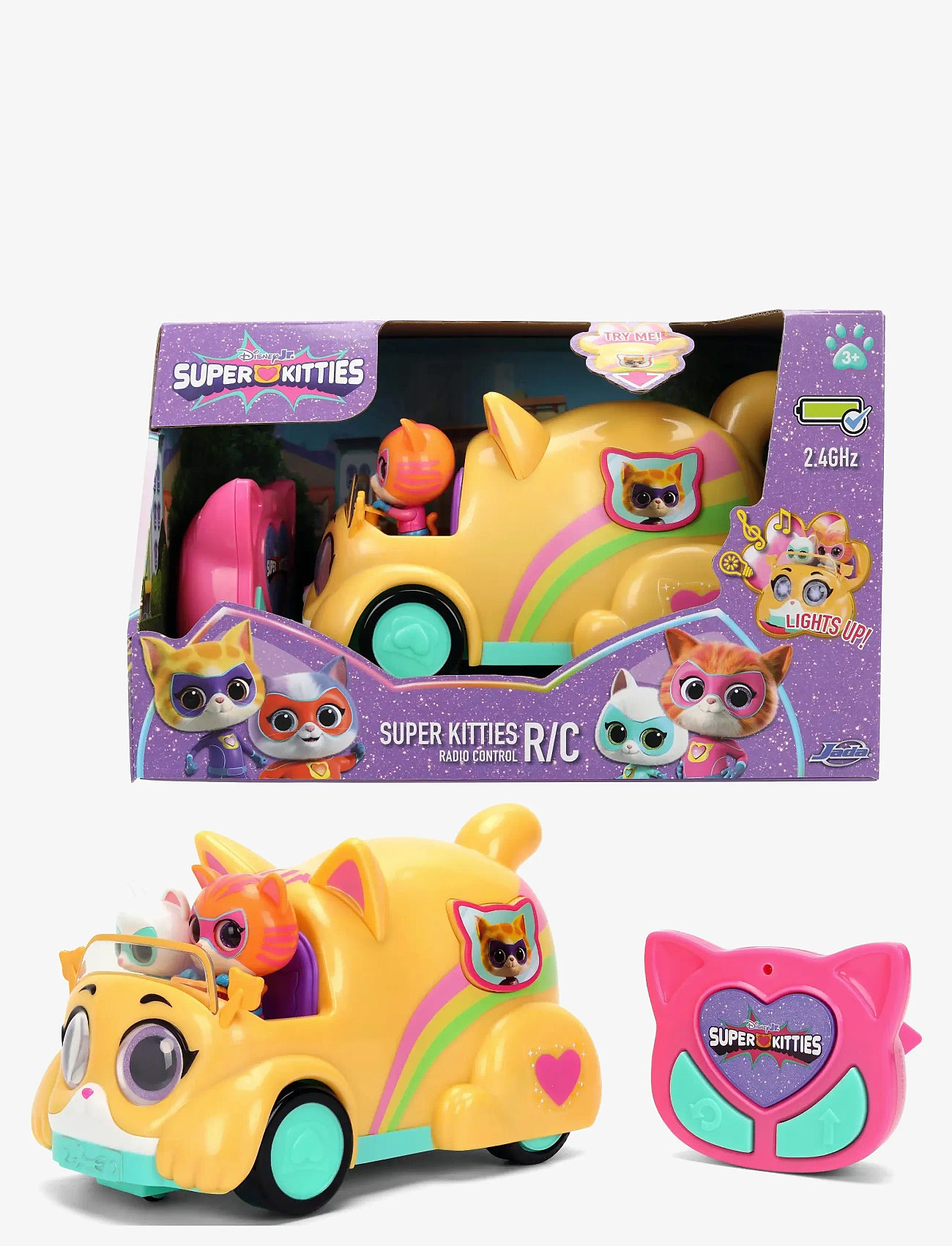 Jada Toys - Jada Toys Super Kitties Radio Controlled Car - leksaksbilar - multicolor - 1