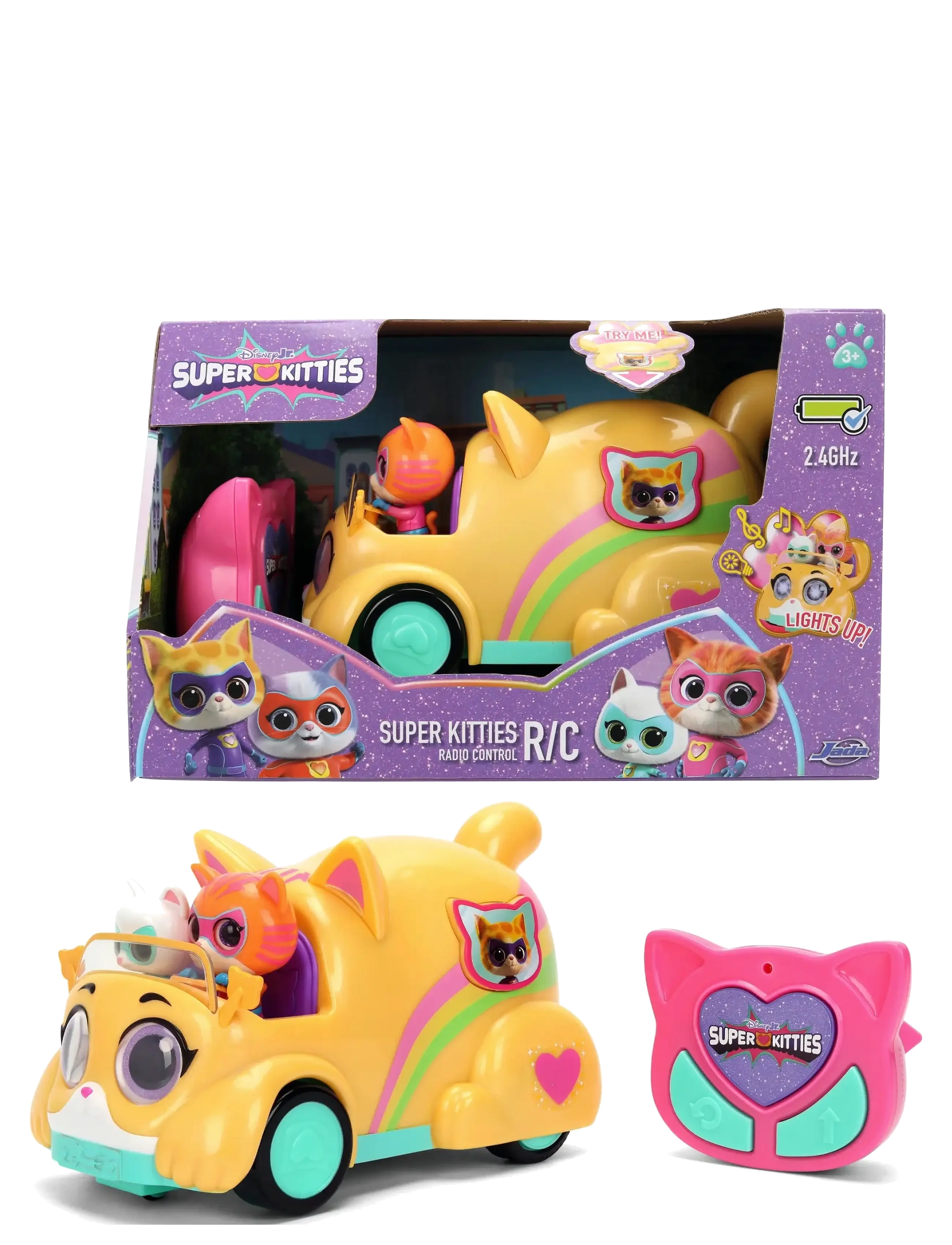 Jada Toys - Jada Toys Super Kitties Radio Controlled Car - voitures jouets - multicolor - 1