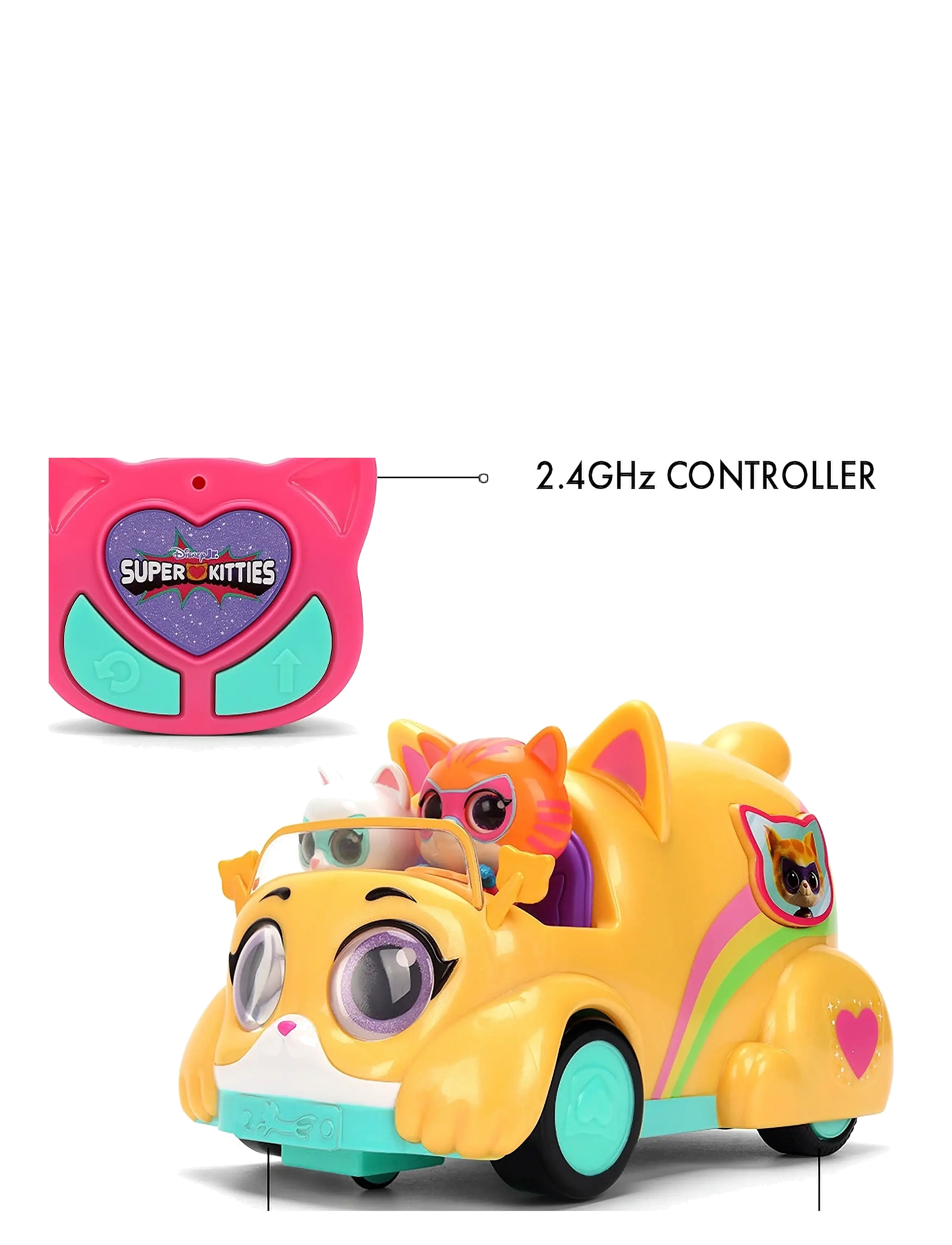 Jada Toys - Jada Toys Super Kitties Radio Controlled Car - voitures jouets - multicolor - 3