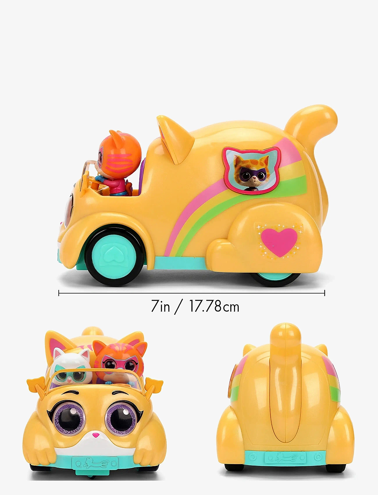 Jada Toys - Jada Toys Super Kitties Radio Controlled Car - leksaksbilar - multicolor - 4