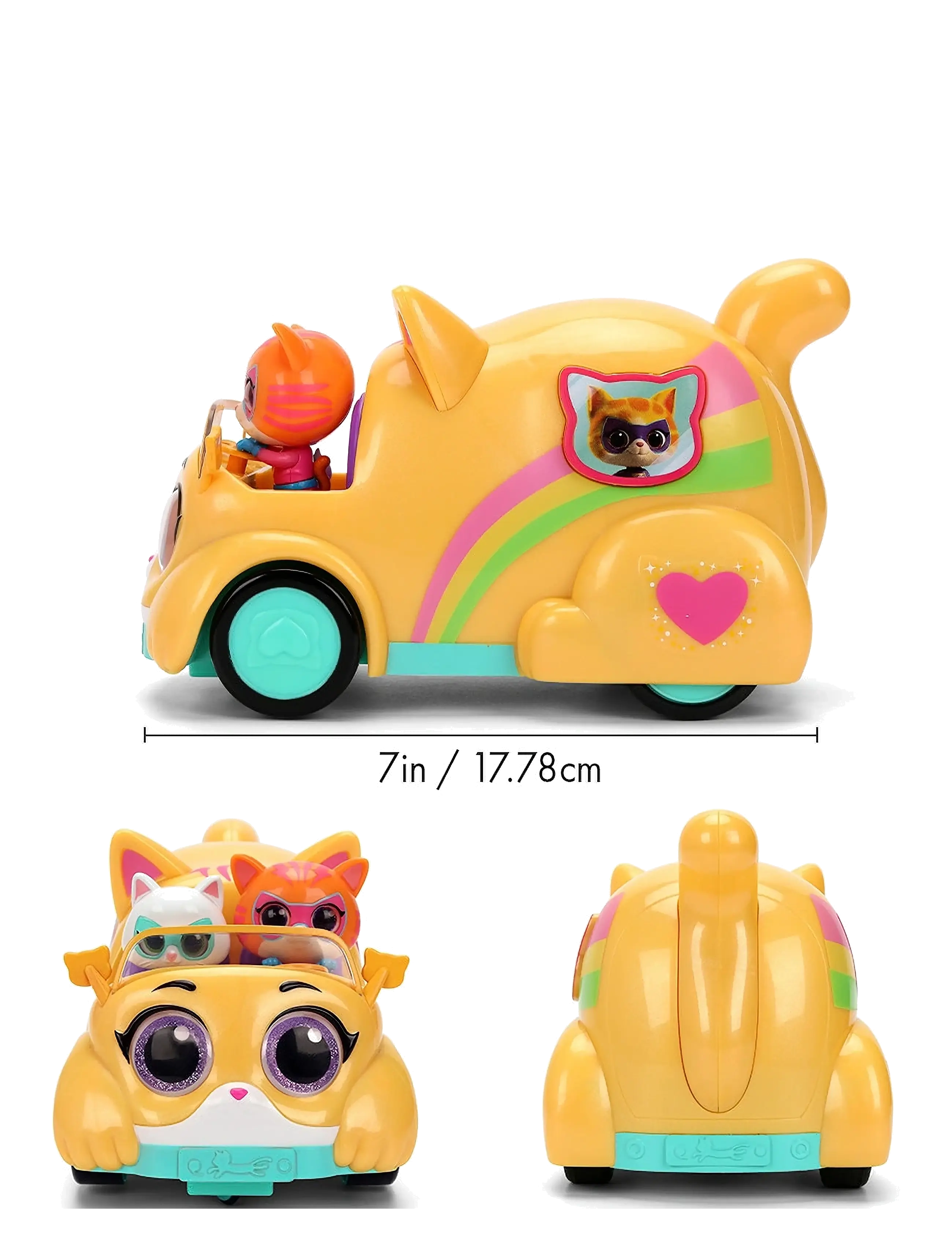 Jada Toys - Jada Toys Super Kitties Radio Controlled Car - voitures jouets - multicolor - 4