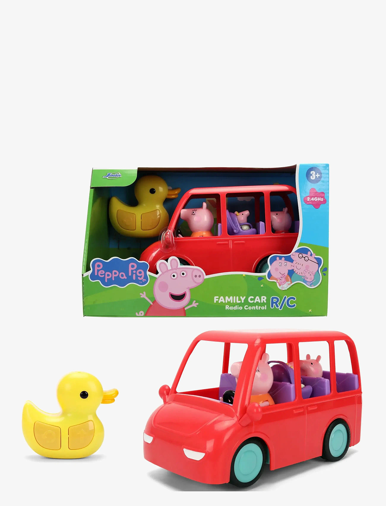 Jada Toys - Greta Gris Radiostyrd Familjebil - leksaksbilar - multicoloured - 1