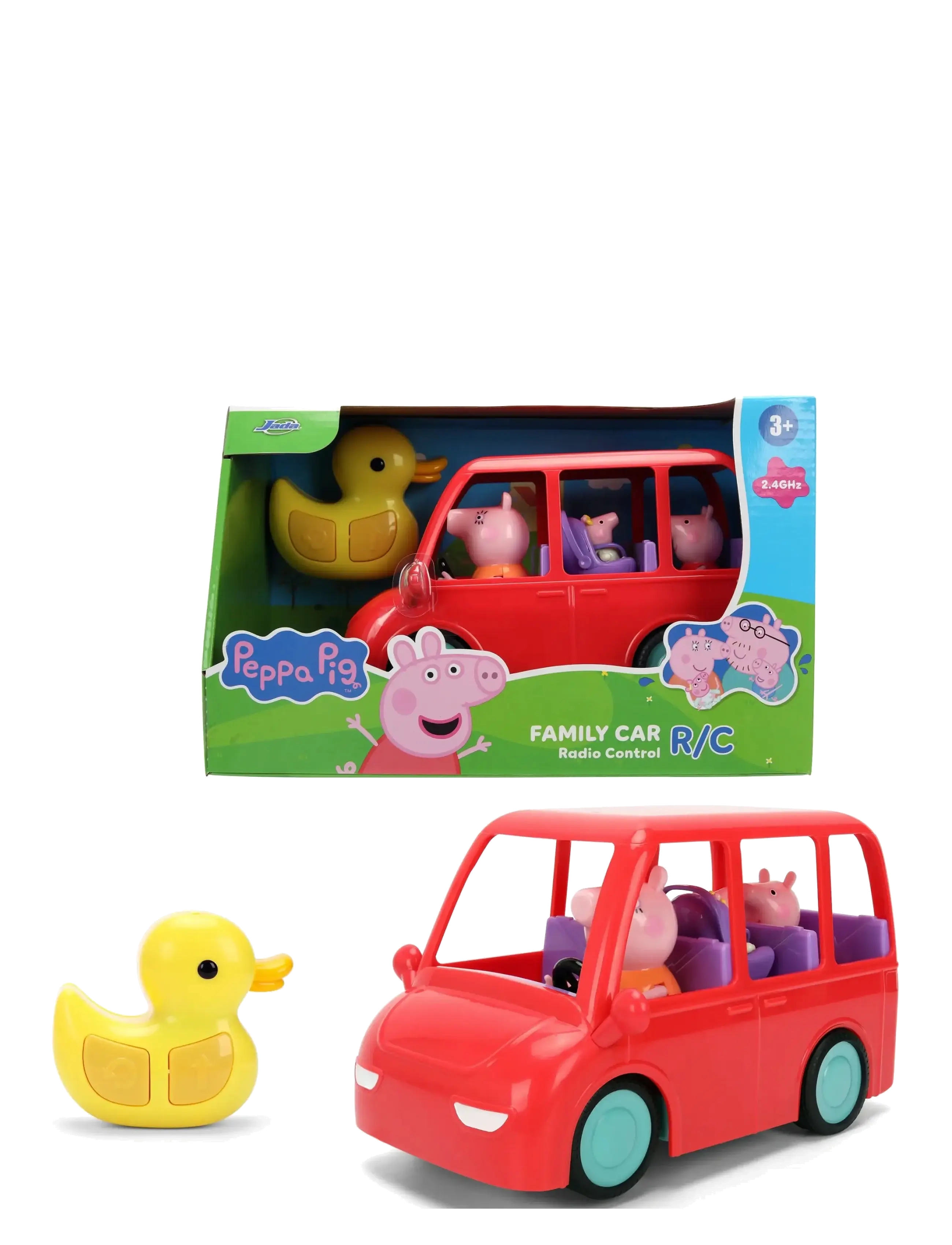 Jada Toys - Peppa Pig Remote-Controlled Family Car - spielzeugautos - multicoloured - 1