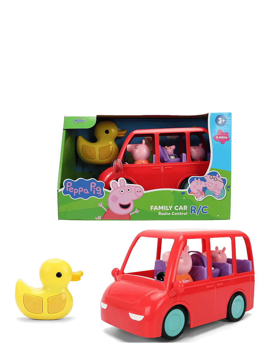 Jada Toys - Peppa Pig Remote-Controlled Family Car - rotaļu automašīnas - multicoloured - 1