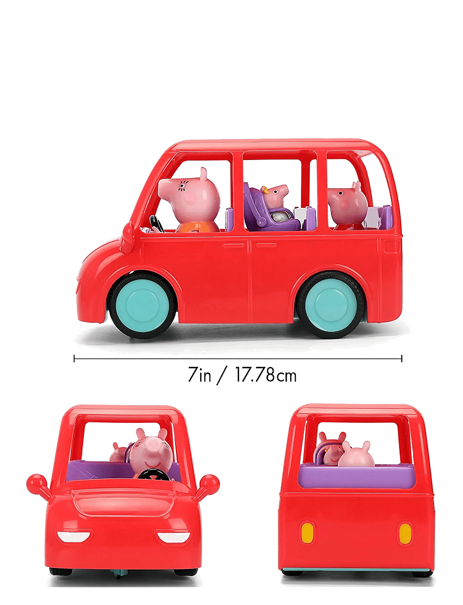 Jada Toys - Peppa Pig Remote-Controlled Family Car - rotaļu automašīnas - multicoloured - 4