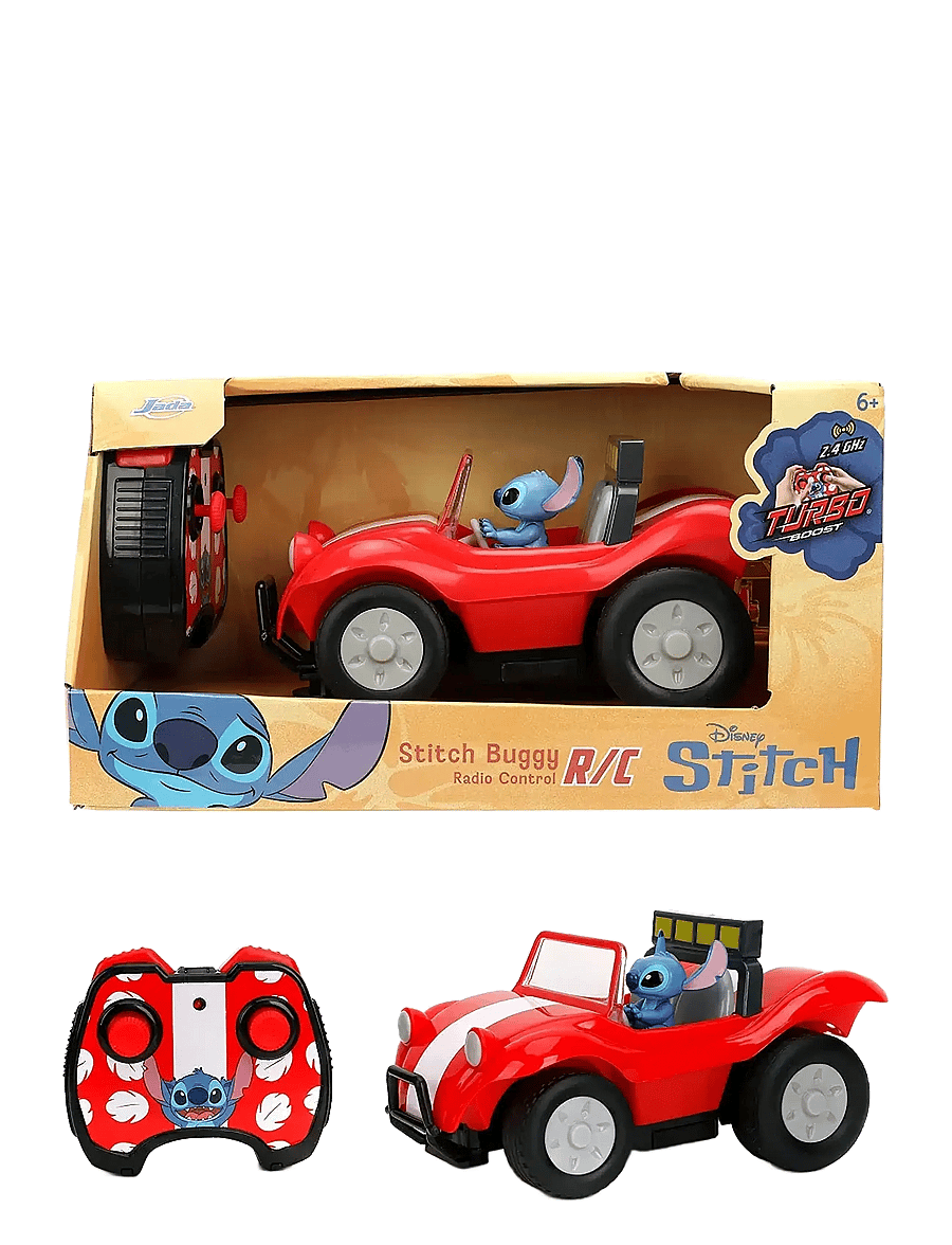 Jada Toys - Disney Stitch Radio Controlled Buggy 1:24 - Žaislinės mašinėlės - multicolor - 0