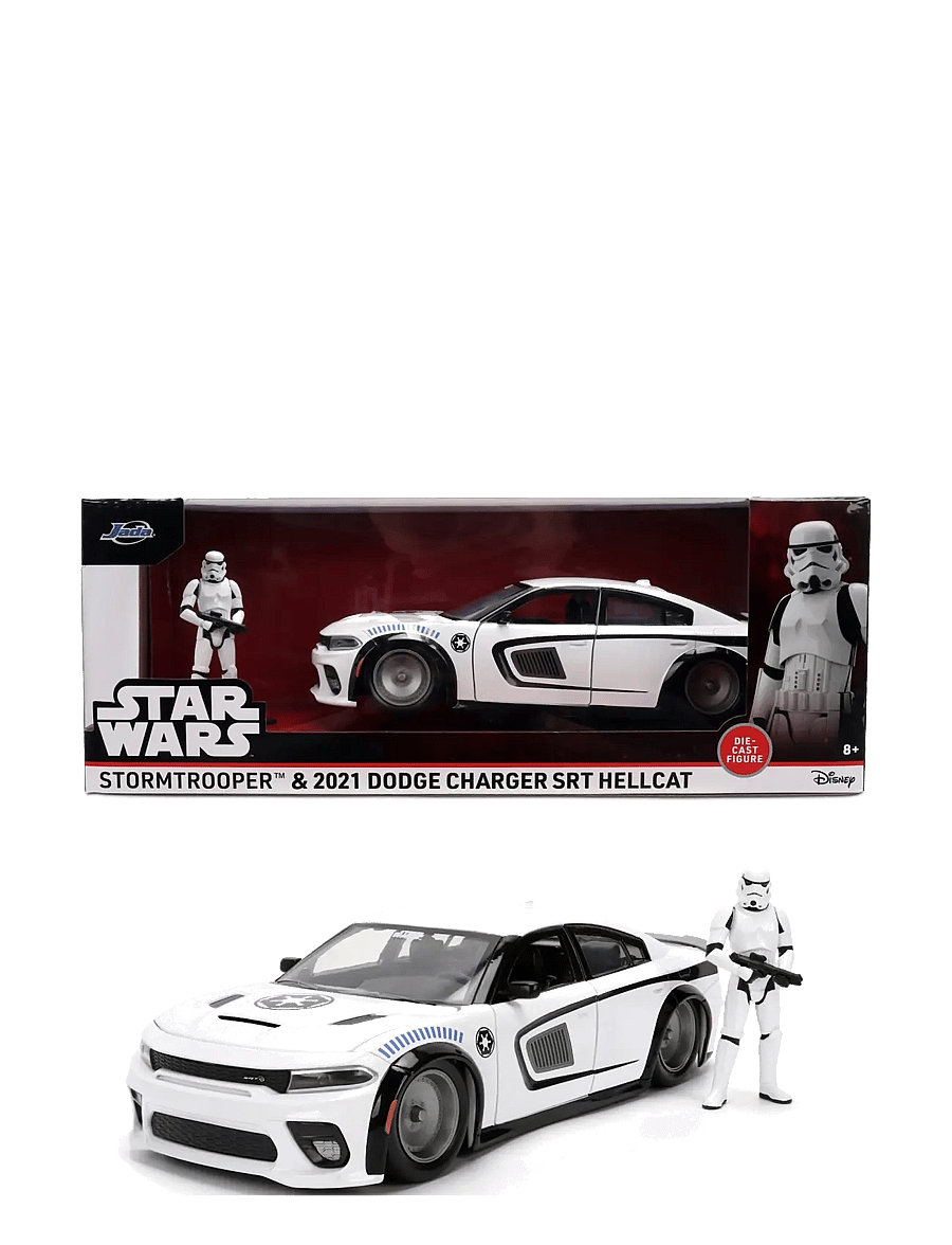 Jada Toys - Star Wars Storm Trooper Dodge 1:24 - spielzeugautos - multi coloured - 2