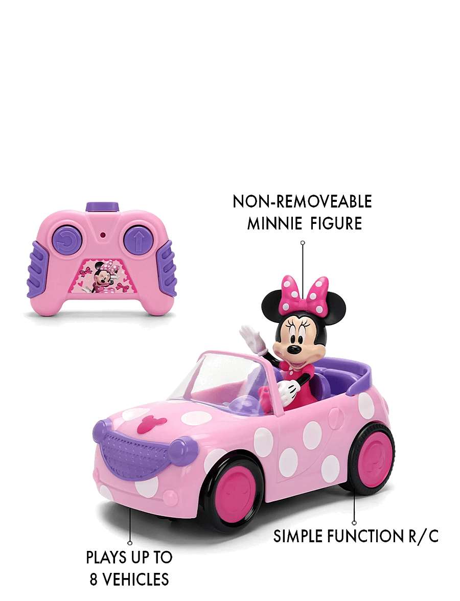 Jada Toys - RC Minnie Roadster 1:32 - ferngesteuertes spielzeug - multi coloured - 3