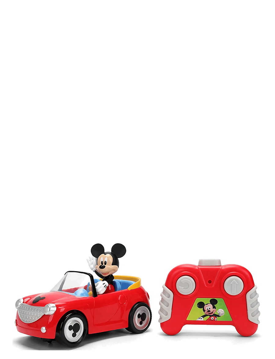 Jada Toys - RC Mickey Roadster 1:32 - ferngesteuertes spielzeug - red - 0