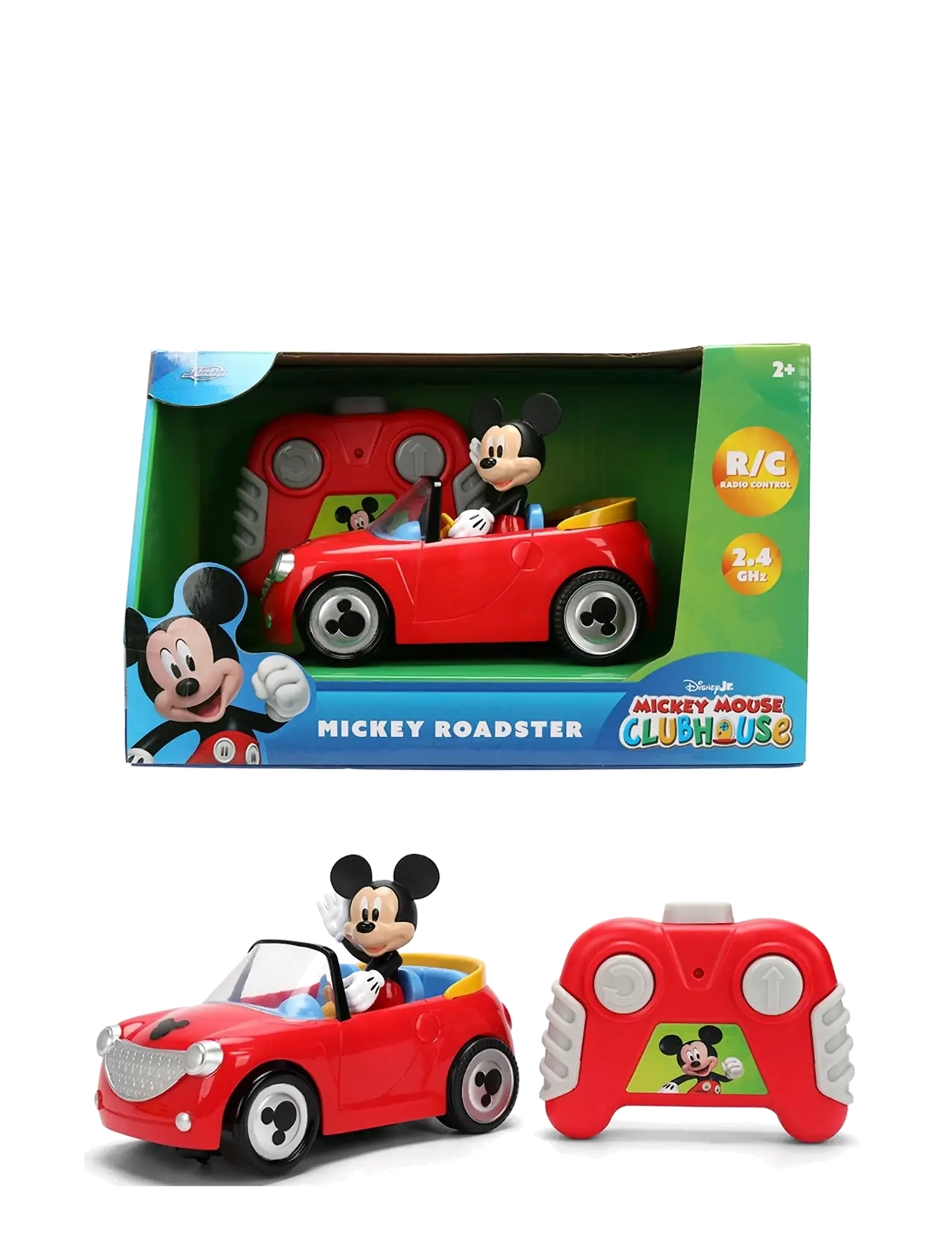 Jada Toys - RC Mickey Roadster 1:32 - red - 1
