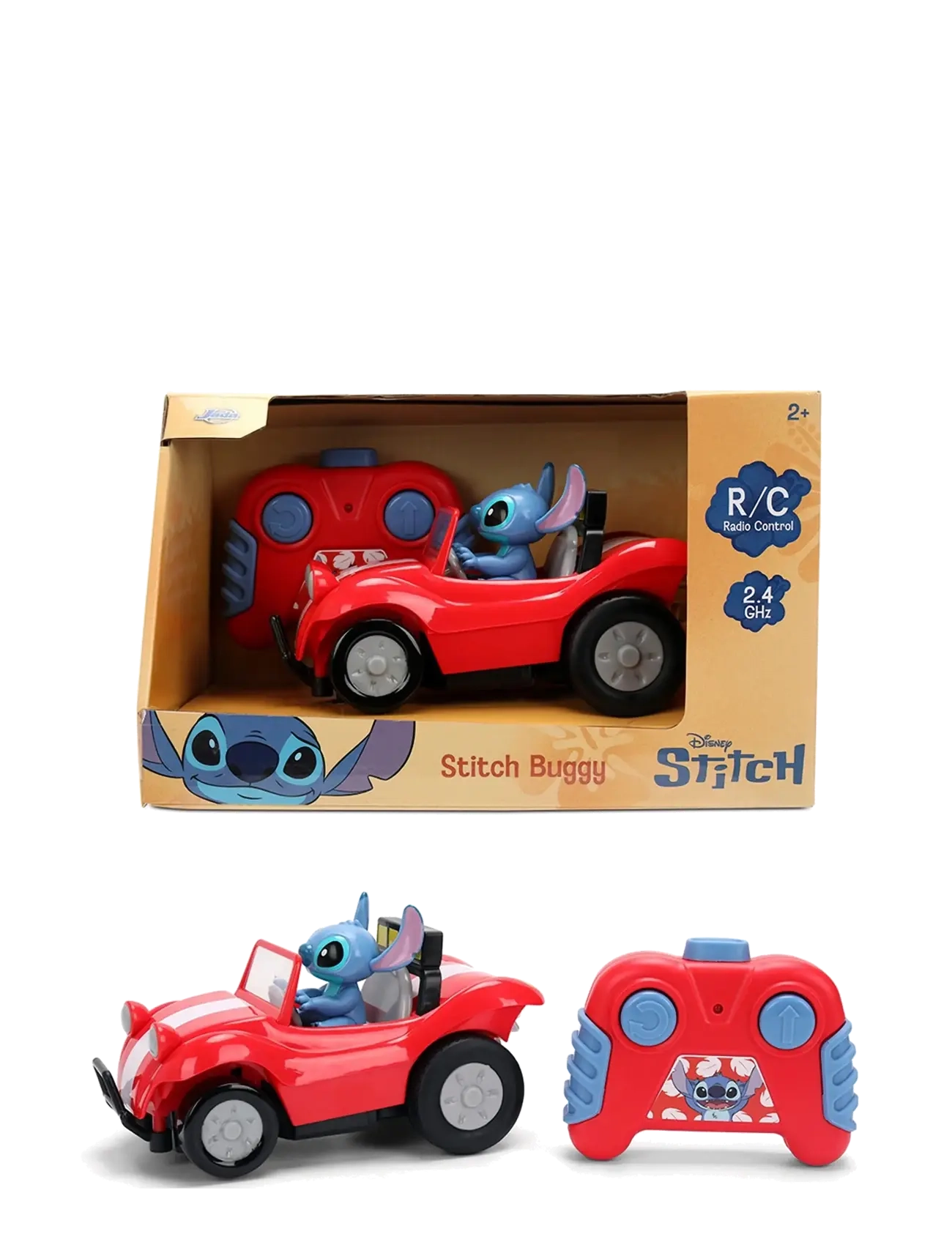 Jada Toys - RC Stitch Buggy 1:32 - red - 1