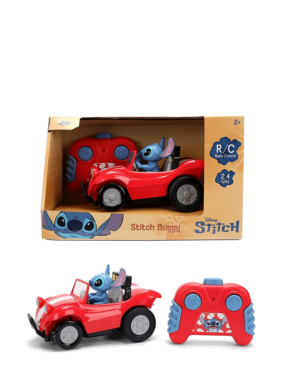 Jada Toys - RC Stitch Buggy 1:32 - ferngesteuertes spielzeug - red - 1